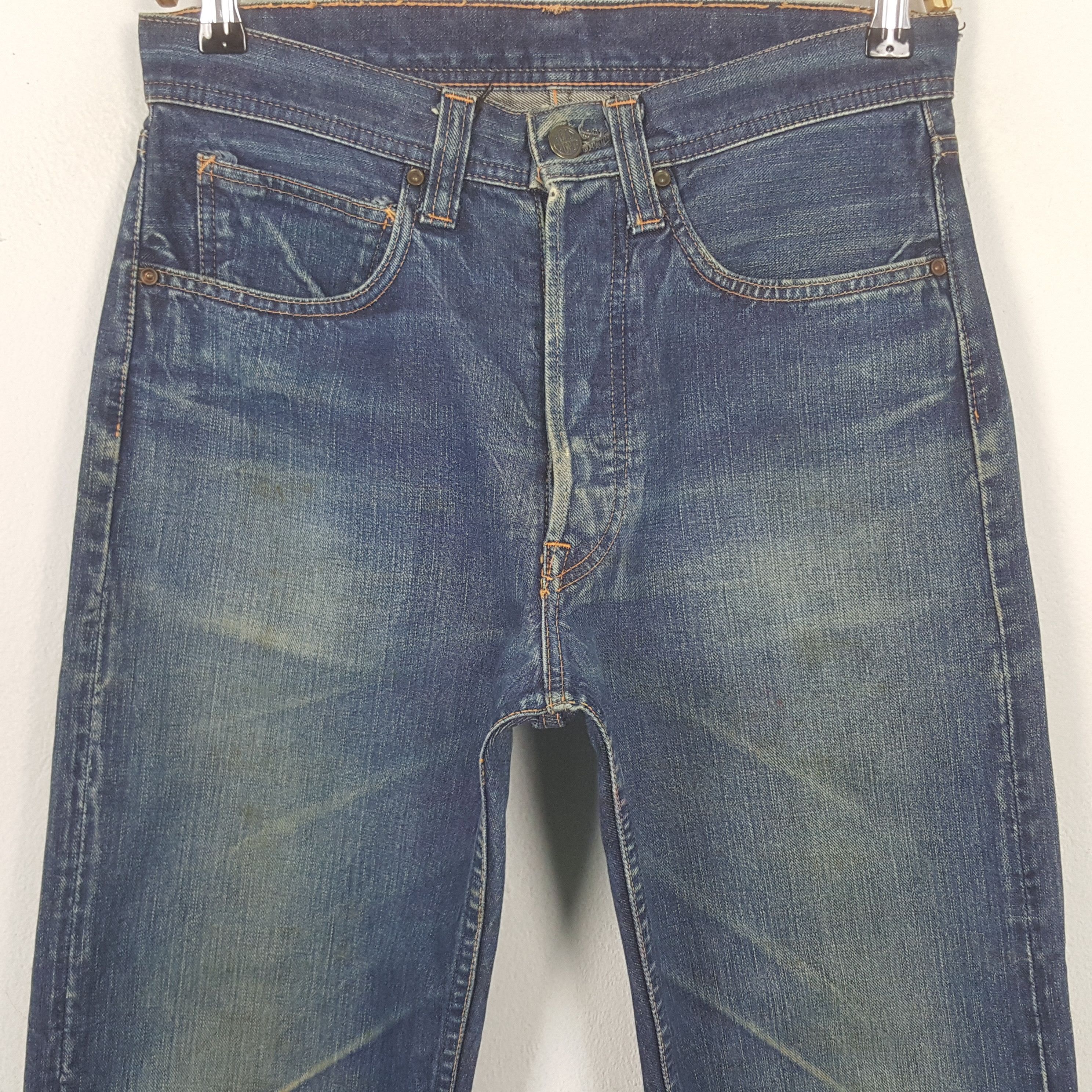 Japanese Brand Vintage Head Light Japanese Brand Denim Jeans RR13 Size US 30 / EU 46 - 2 Thumbnail