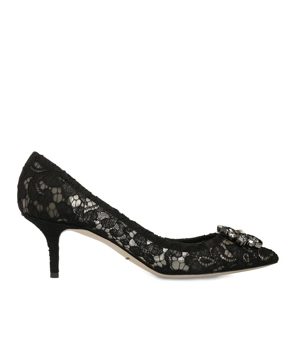 Dolce & Gabbana o1s22i1n0225 60 MM Bellucci Pumps in Black Size US 8 / IT 38 - 1 Thumbnail