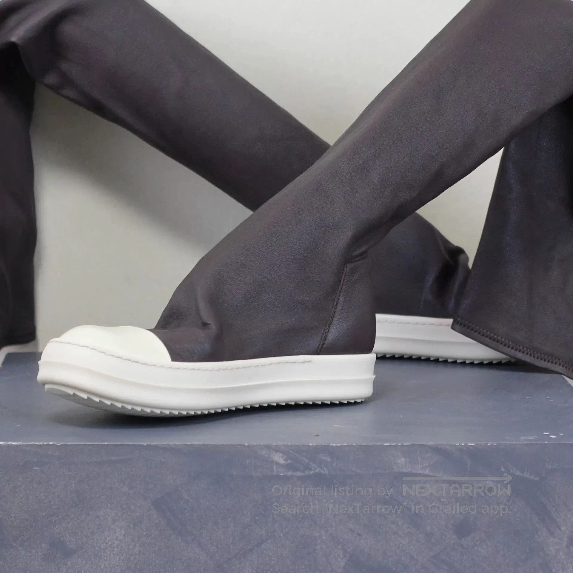 Rick Owens Brown Rick Owens Goddess Boots. Size US 5 / IT 35 - 5 Thumbnail