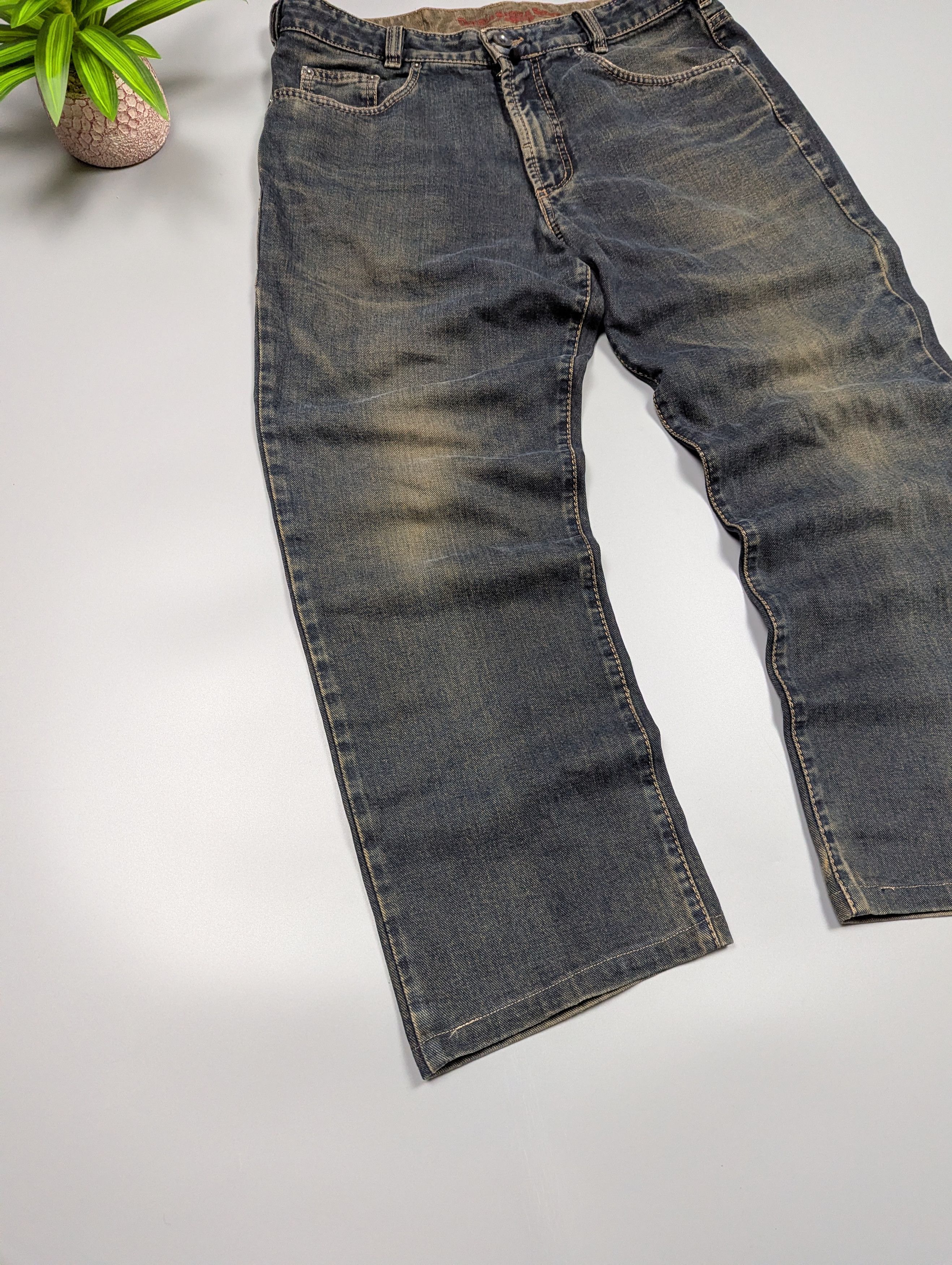 Vintage JOKER Vintage 90s Faded Distressed Straight Leg Jeans Size US 36 / EU 52 - 4 Thumbnail