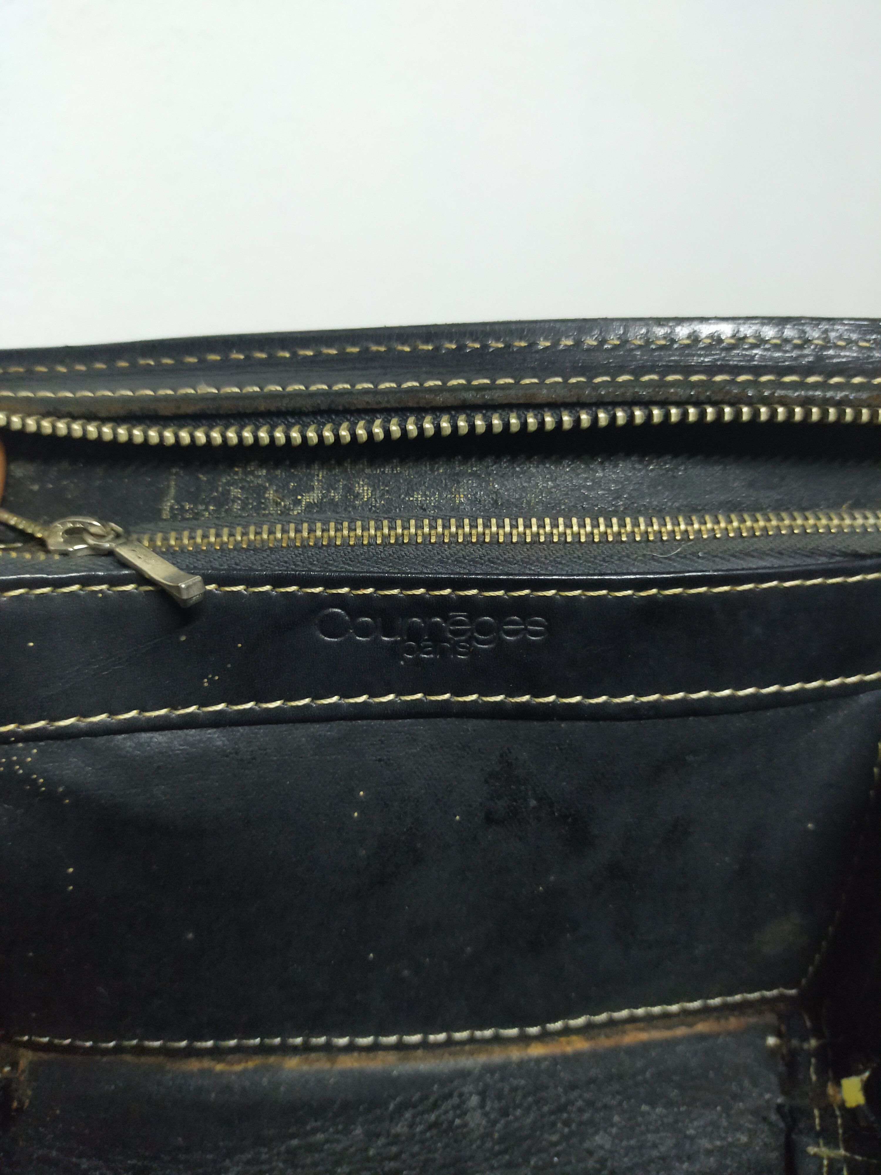 Vintage Courreges leather sling bags