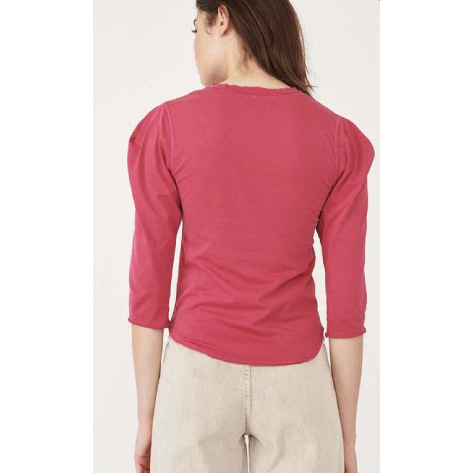Free People Free People We the Free - Cotton Clover Top Rose XS A003387 Size XS / US 0-2 / IT 36-38 - 3 Thumbnail