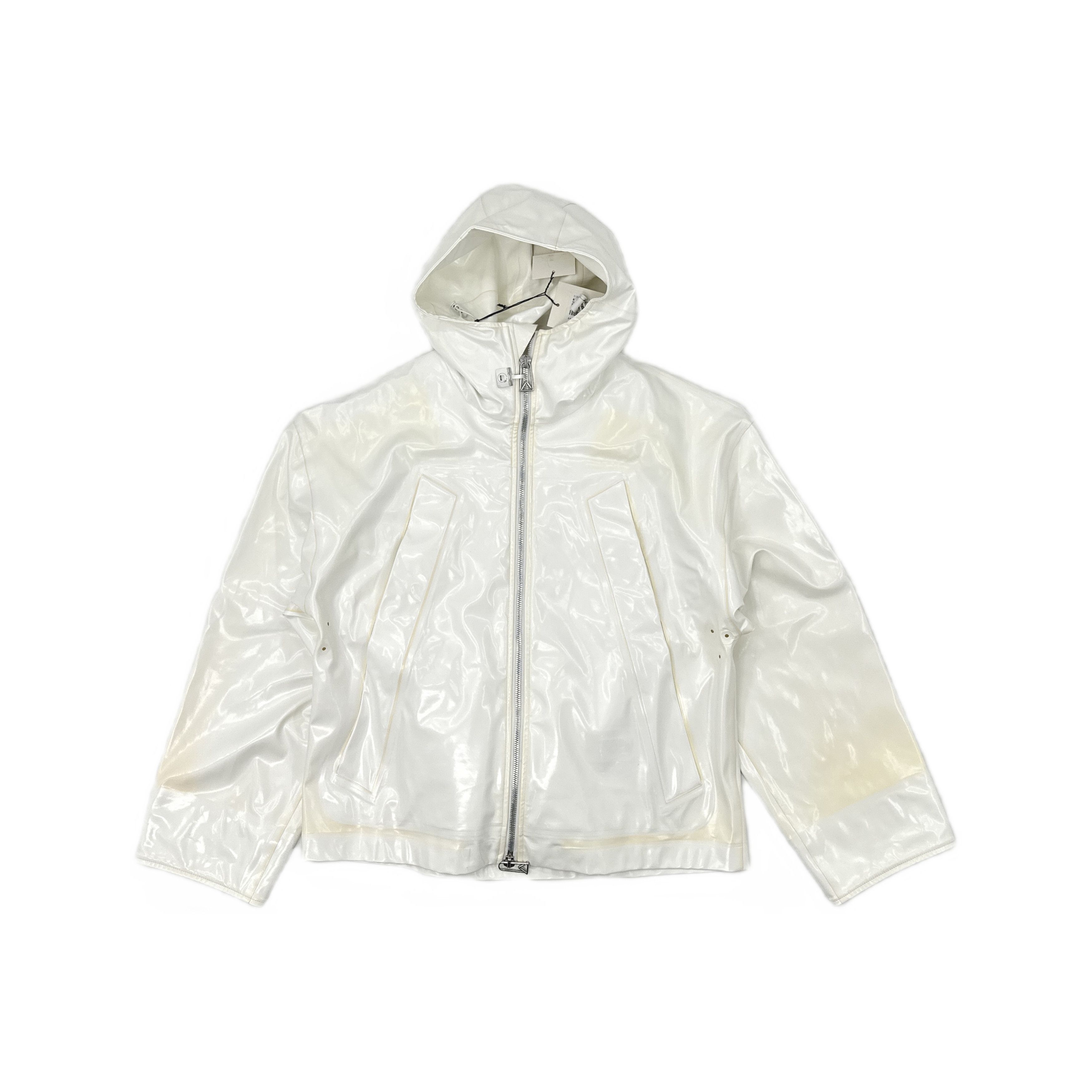 Bottega Veneta Bottega Veneta Salon 02 Rubber Coated Hooded Jacket Size M Size US M / EU 48-50 / 2 - 1 Thumbnail