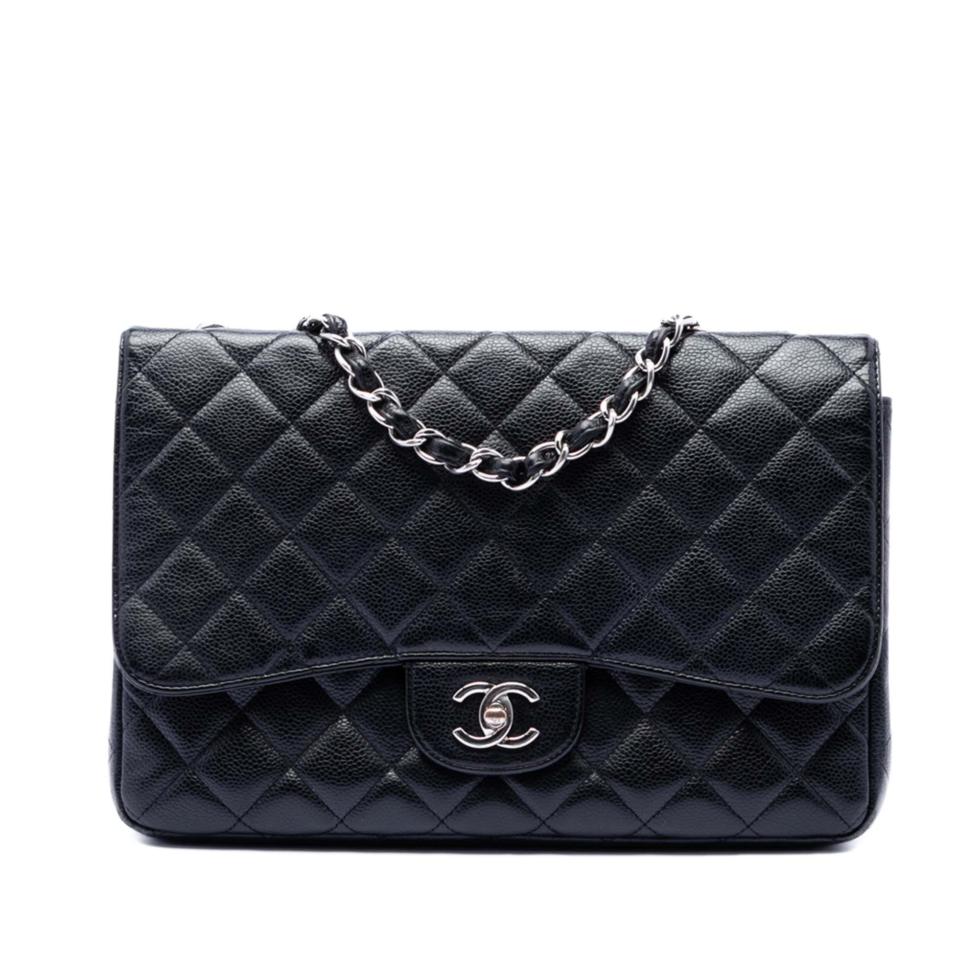 Chanel Jumbo Classic Caviar Single Flap Size ONE SIZE - 1 Thumbnail