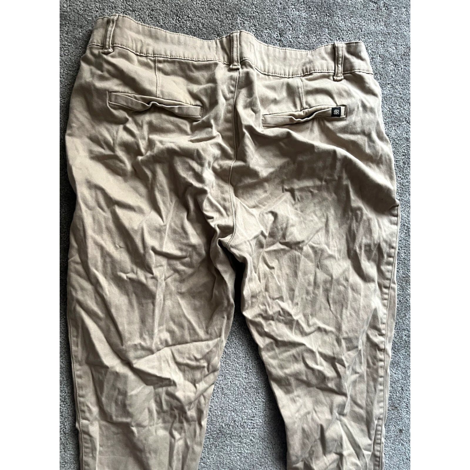 Banana Republic Banana Republic Pants Chino Beige Khaki Pockets Size 16 Regular Women) Size 38" / US 16 / IT 52 - 3 Thumbnail