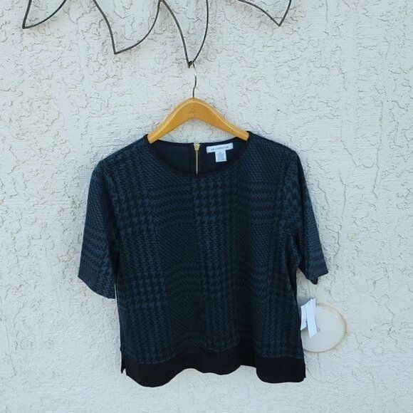 Vintage Liz Claiborne Zippered Pullover Sweater SS Sz. XL Top Tunic Size XL / US 12-14 / IT 48-50 - 4 Thumbnail