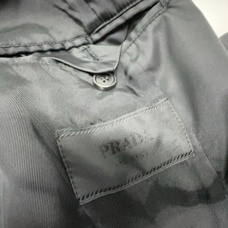 Prada PRADA Black SingleBreasted Suit Jacket-2506 Size US XL / EU 56 / 4 - 9 Thumbnail