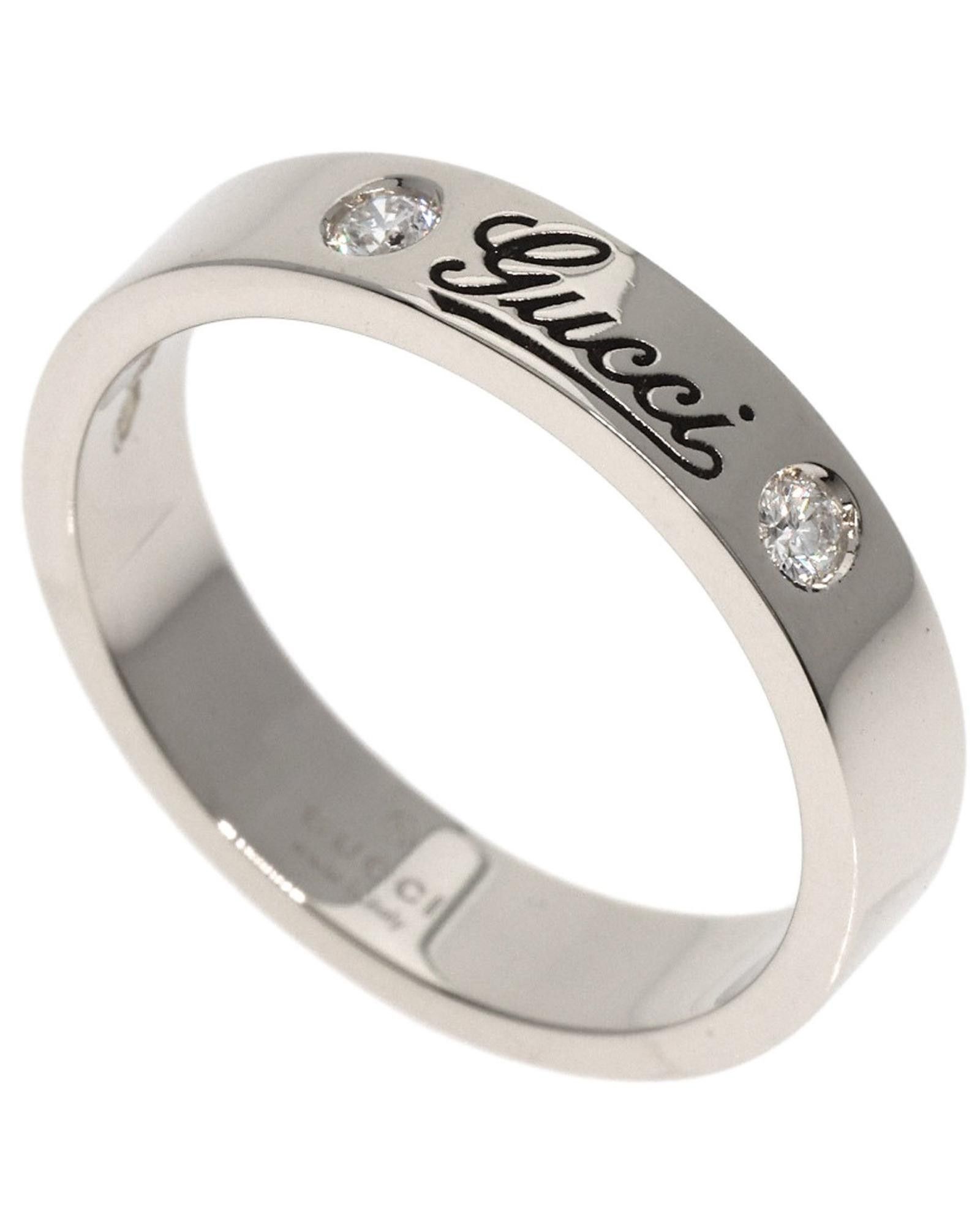 image of Stunning Silver Ring From Gucci, Women's
