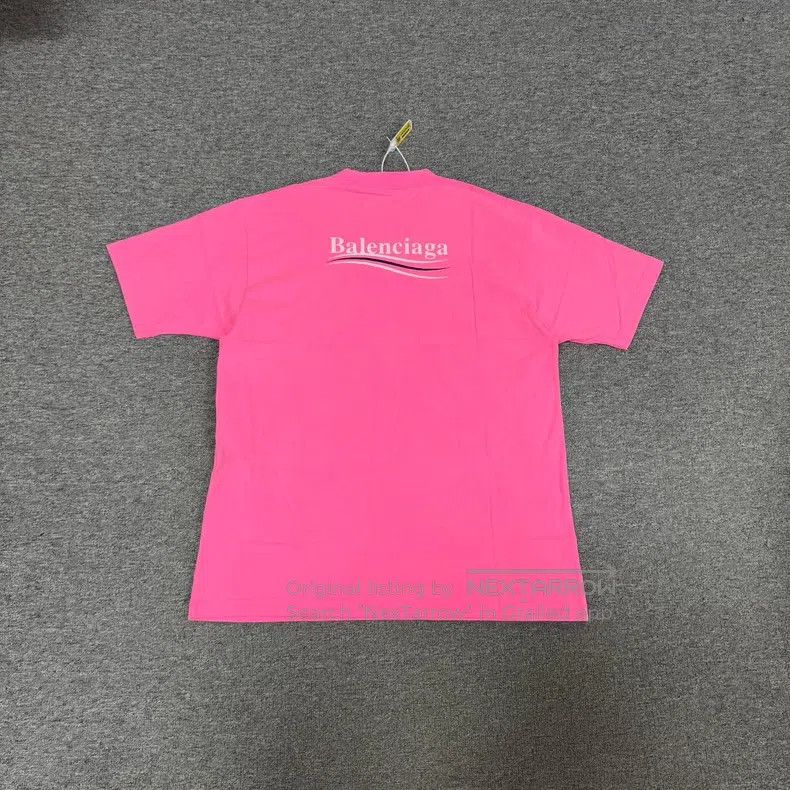 Balenciaga Balenciaga Front and Back Letter Logo Short Sleeve T-Shirt Size US S / EU 44-46 / 1 - 2 Thumbnail