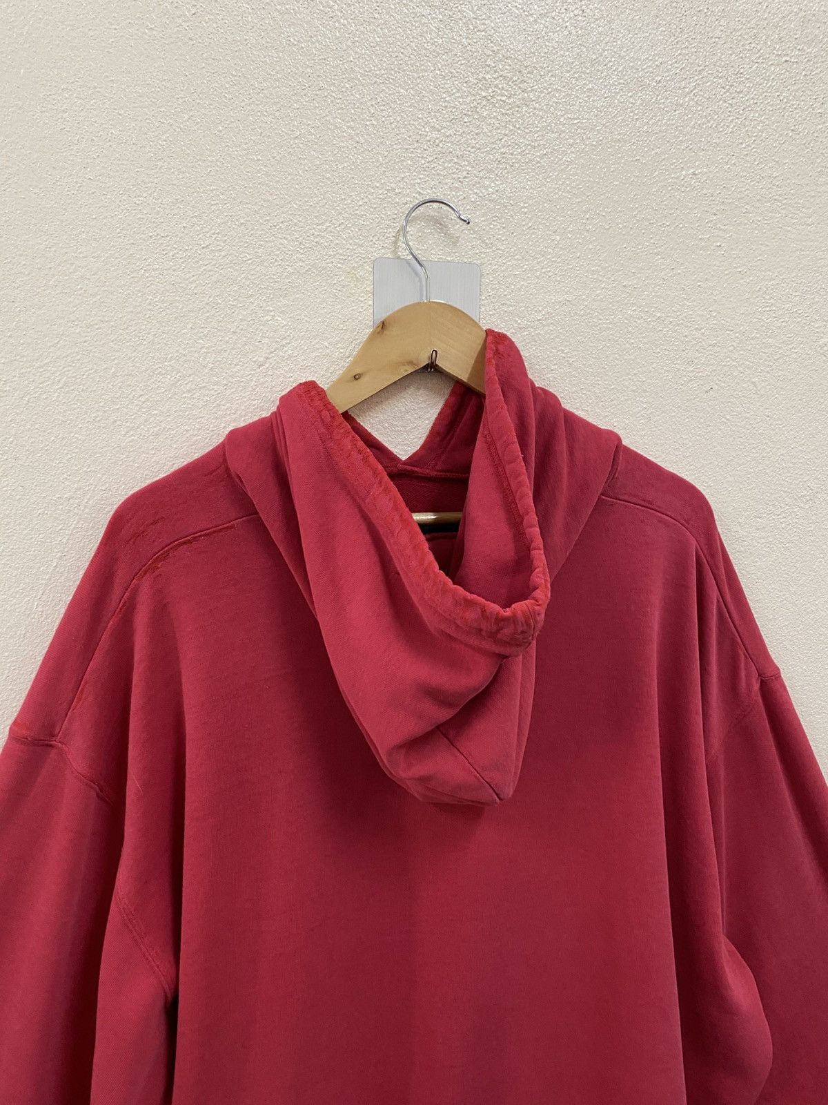 Nike Vintage Nike Hoodie Centre Pocket - Red Size US XXL / EU 58 / 5 - 13 Thumbnail