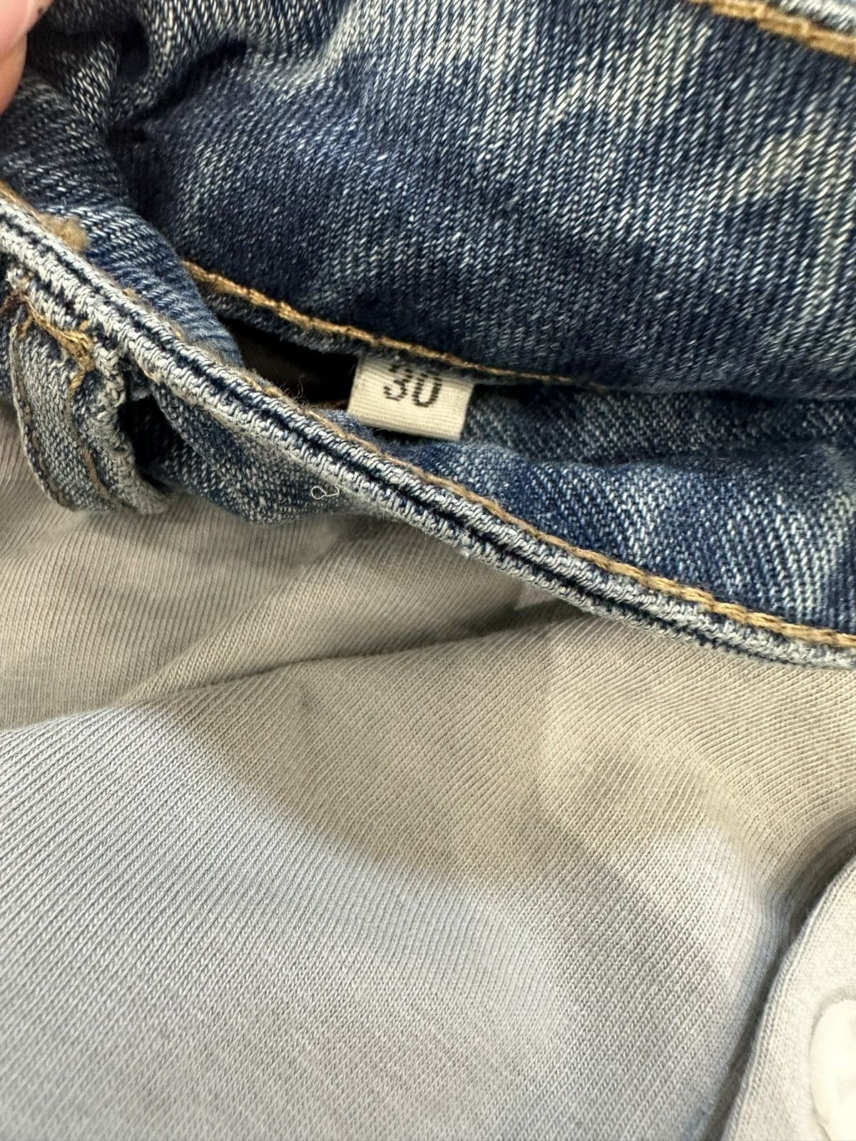 Balmain Haunted Starbucks Baggy Balmain Jeans Size US 30 / EU 46 - 8 Thumbnail
