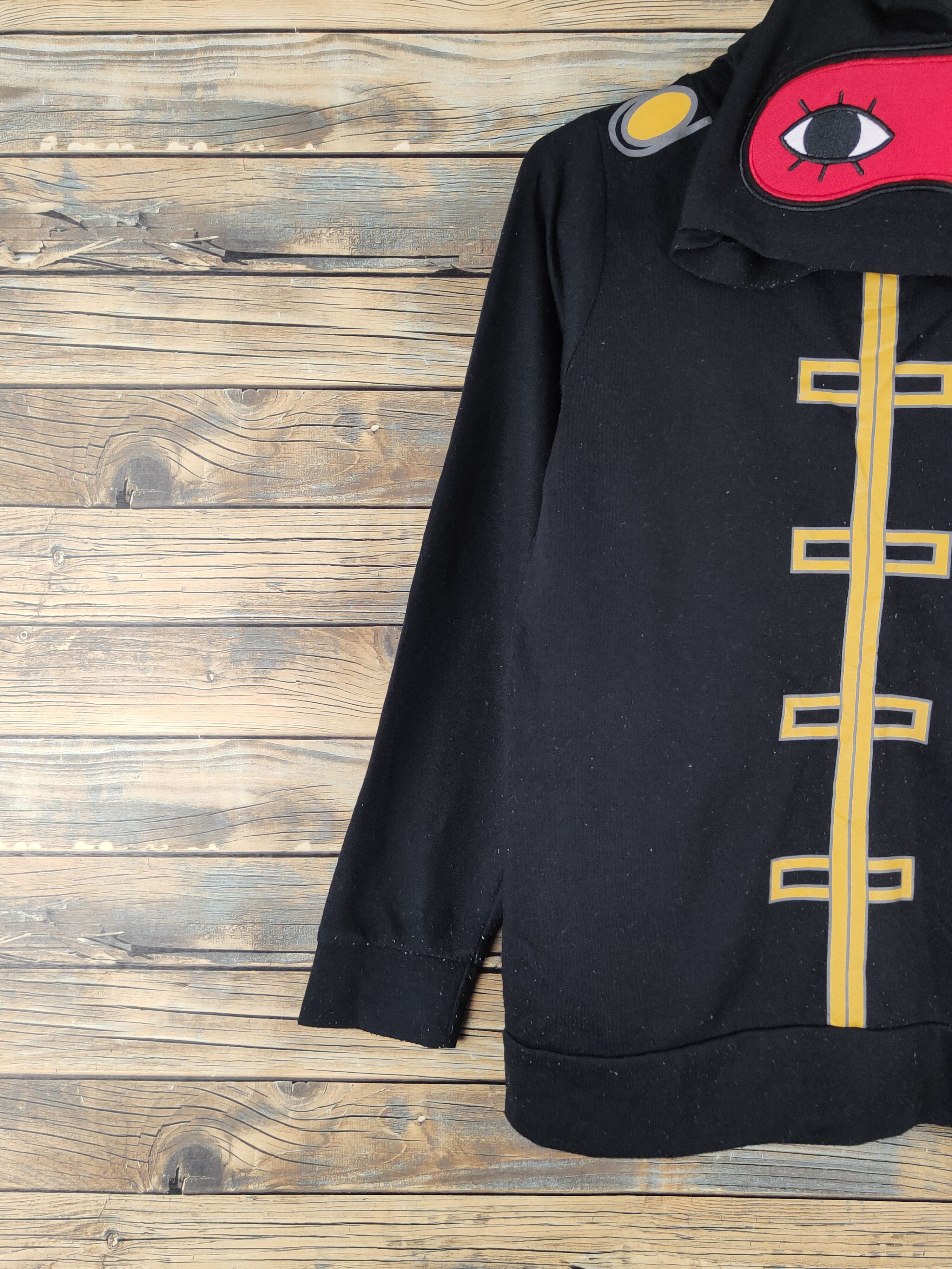 Anime DL Japan anime Black Hoodie Sweatshirts #1989 Size M / US 6-8 / IT 42-44 - 3 Thumbnail