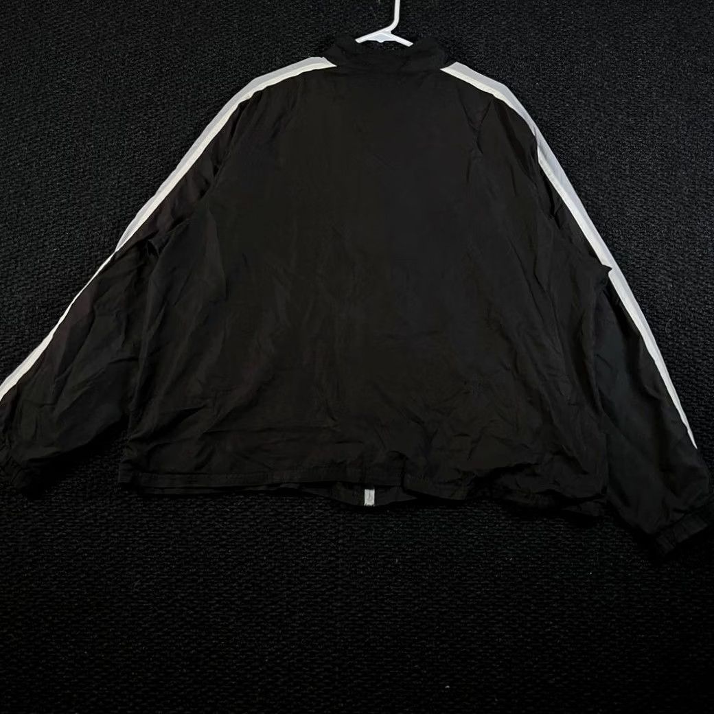 Starter VINTAGE Starter Windbreaker Jacket Size 2XL Black White Full Zip Track Men's Size US XXL / EU 58 / 5 - 4 Thumbnail