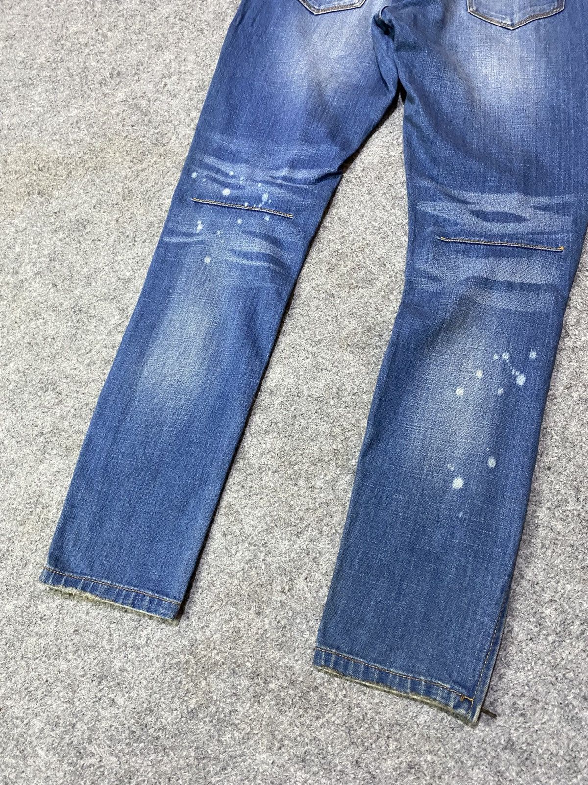 Number (N)ine Number (N)ine Distressed Denim Pants Size US 32 / EU 48 - 13 Thumbnail