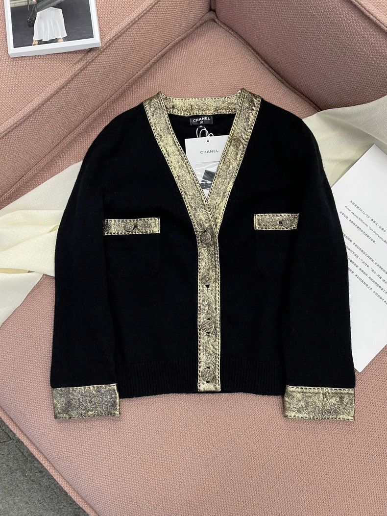 Chanel Chanel Forest Series Cashmere Cardigan Size US XS / EU 42 / 0 - 1 Thumbnail