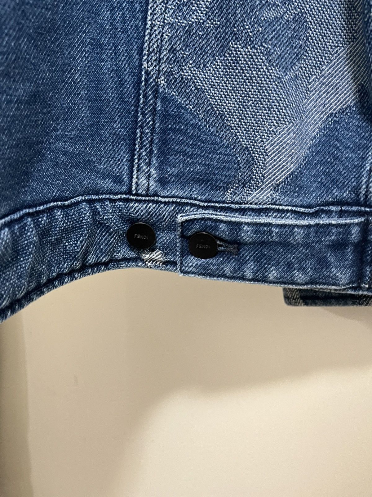 Fendi Fendi Denim Jacket Sz 50 Size US M / EU 48-50 / 2 - 10 Thumbnail