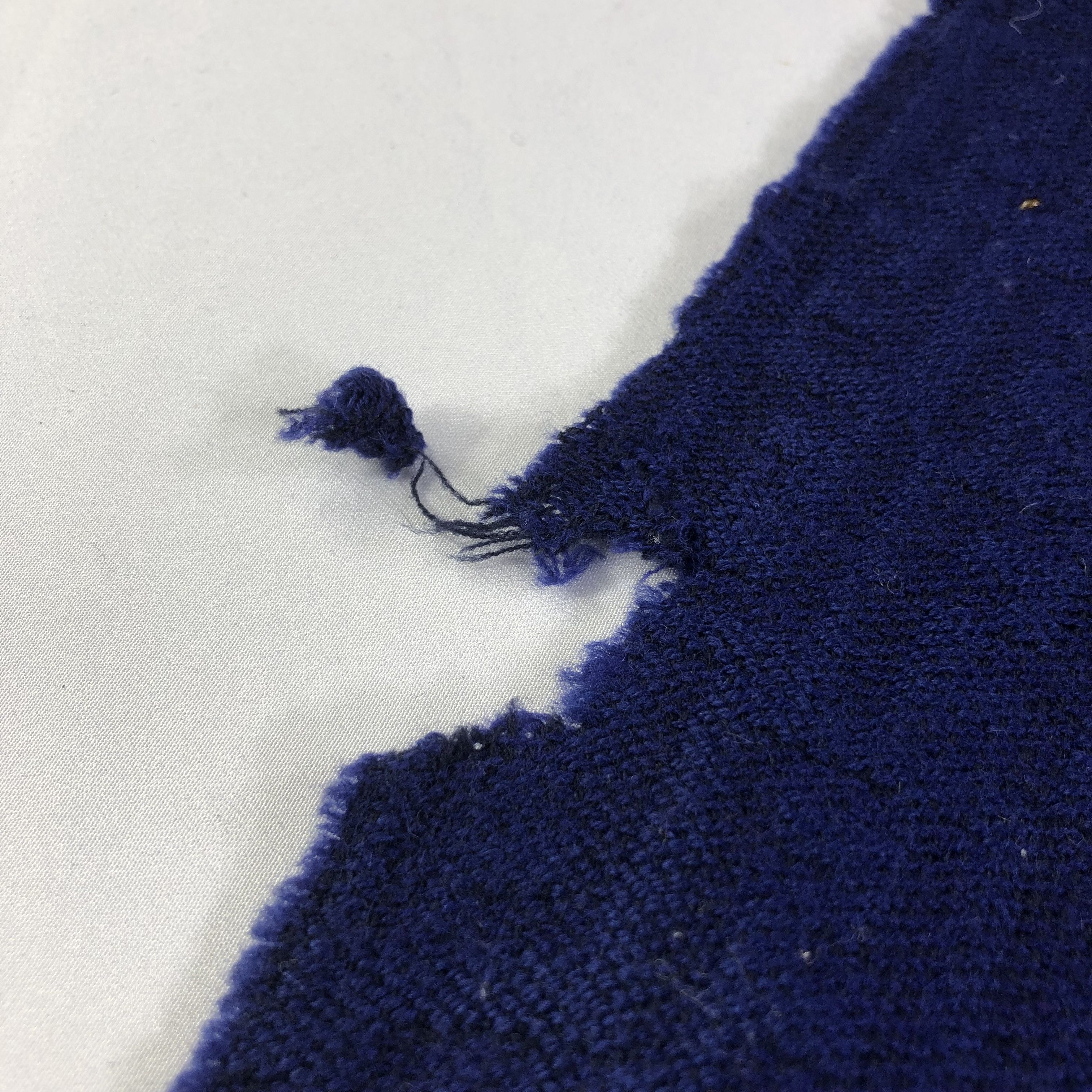 Fendi FENDI FF Monogram Blue Wool Scarf Muffler V1476 Size ONE SIZE - 6 Thumbnail