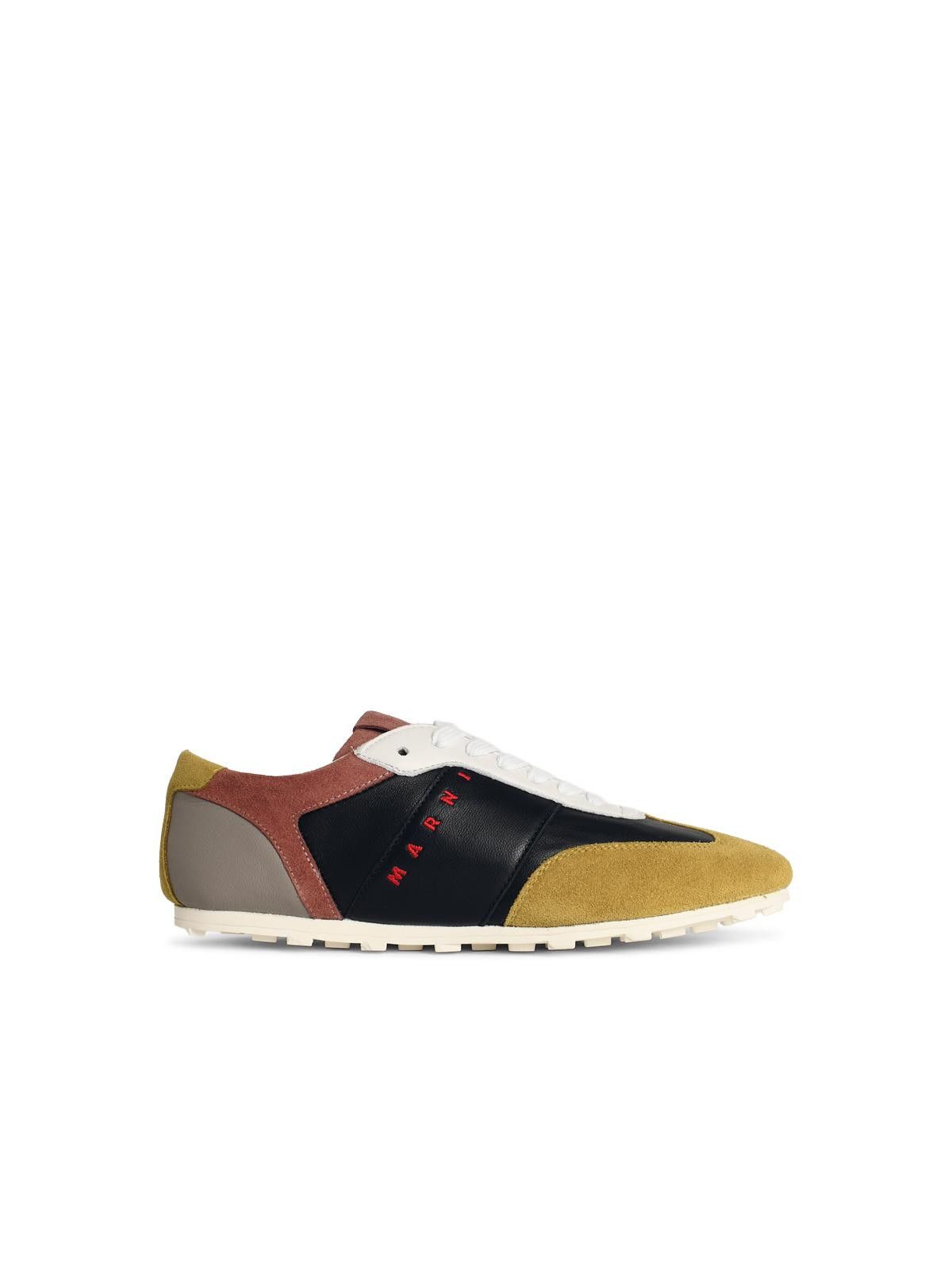 Marni MARNI 'Softy Soccer' Multicolor Leather Sneakers Size US 10 / IT 40 - 1 Thumbnail