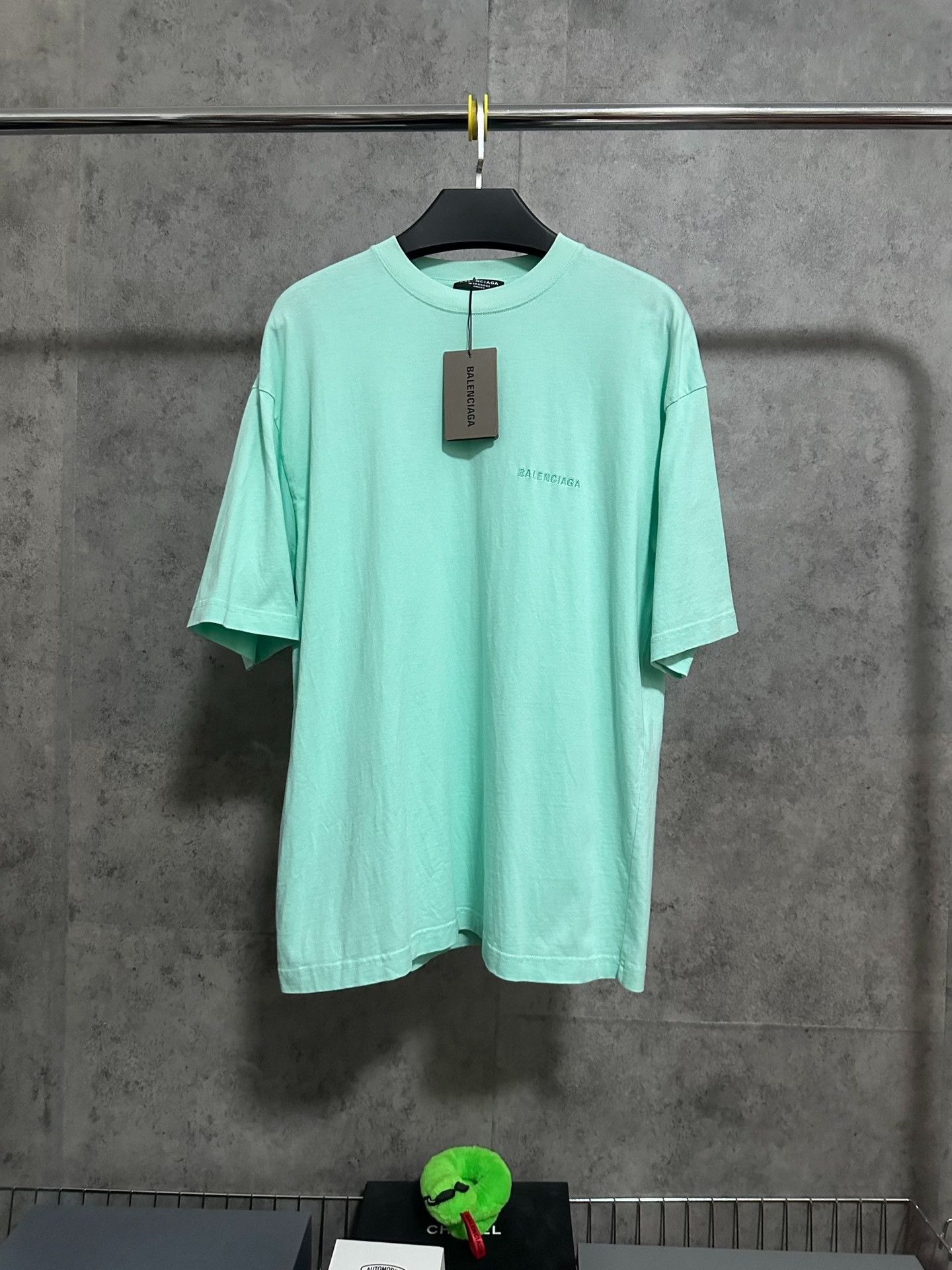Balenciaga Balenciaga Embroidered Logo T-Shirt XS Size US XS / EU 42 / 0 - 1 Thumbnail