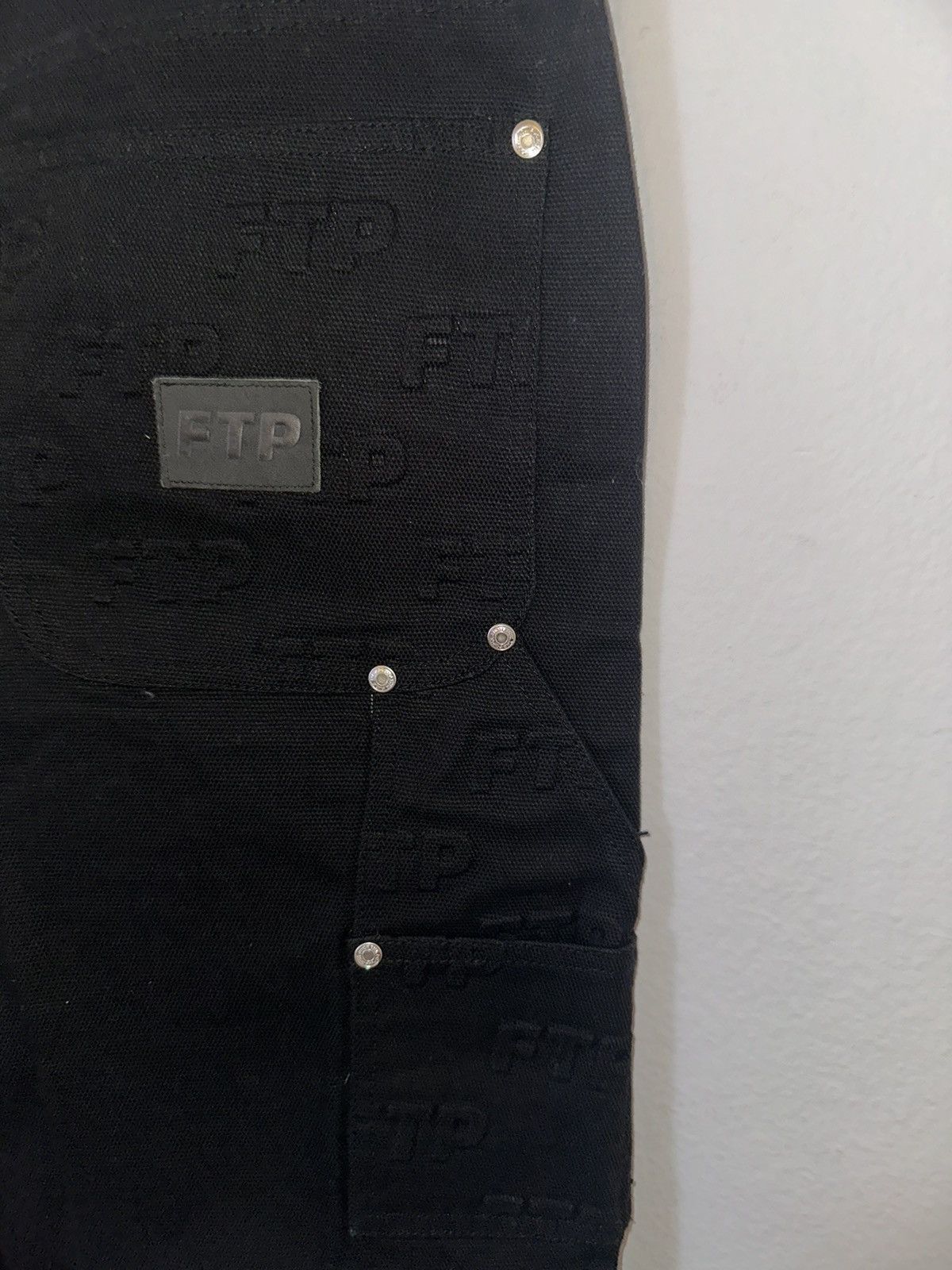 Fuck The Population FTP Double knee work pants Size US 34 / EU 50 - 6 Thumbnail