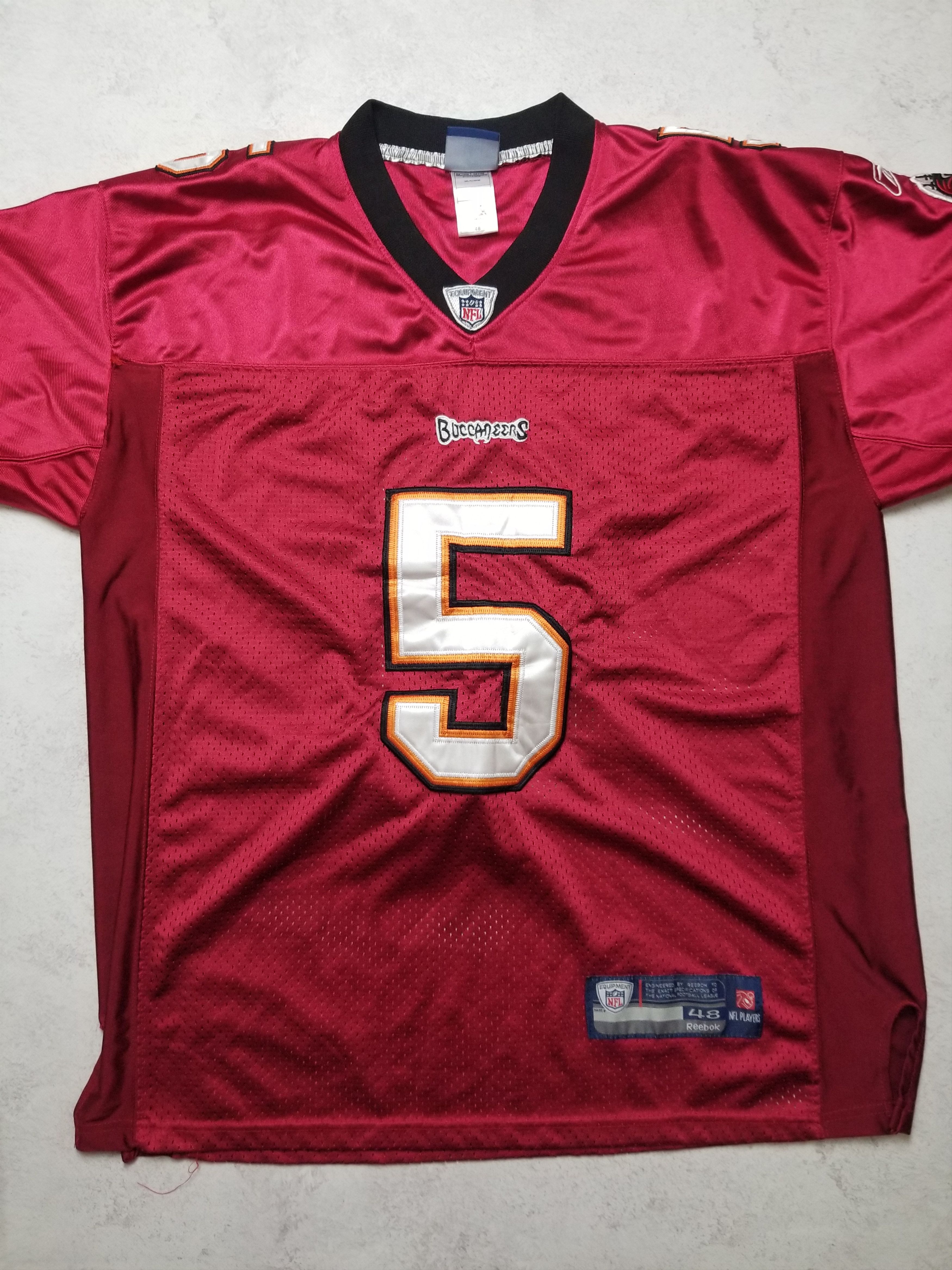 Reebok On Field Red Tampa Bay Buccaneers Josh Freeman #5 Jersey Size US M / EU 48-50 / 2 - 16 Thumbnail