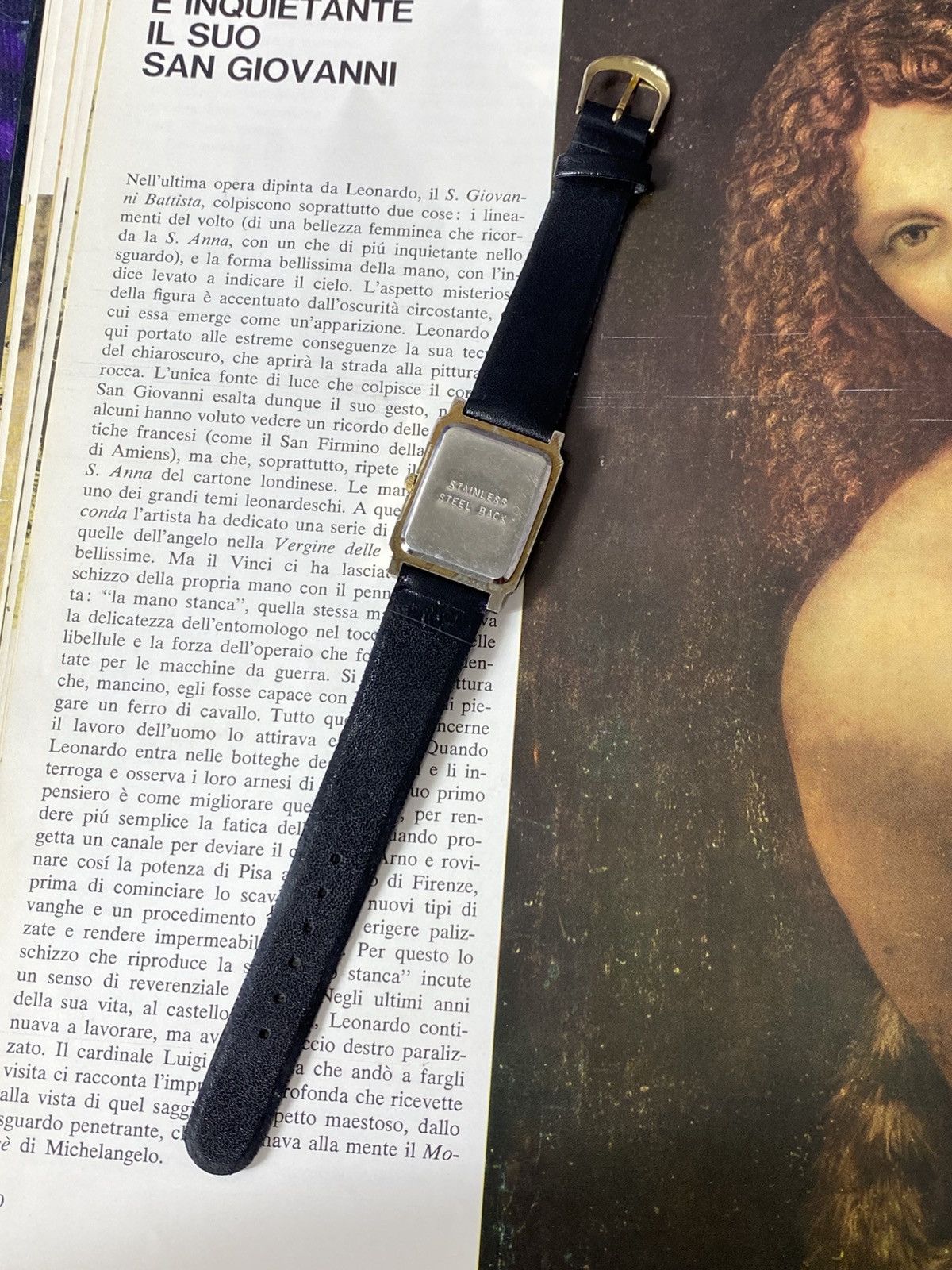 Japanese Brand Vintage Omax Tank Watch Green Dial Art Deco Style 🏛️ Size ONE SIZE - 4 Thumbnail