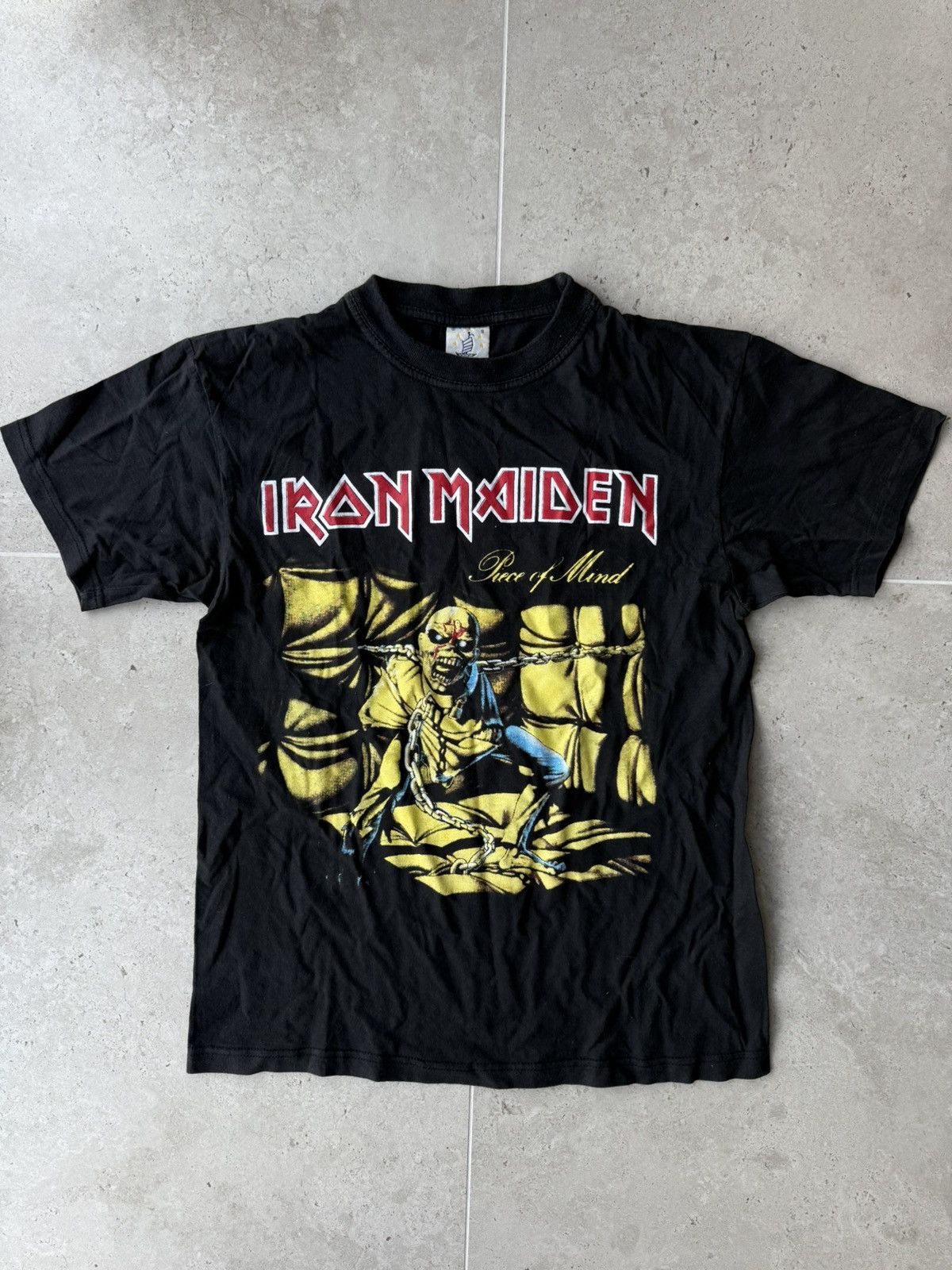 Band Tees Vintage Iron Maiden Piece of mind 2005 big logo band tee Size US S / EU 44-46 / 1 - 1 Thumbnail