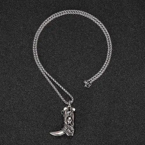 Jewelry Kawakami x Aika Cowboy Boots Skull Pendants Necklaces Size ONE SIZE - 6 Thumbnail