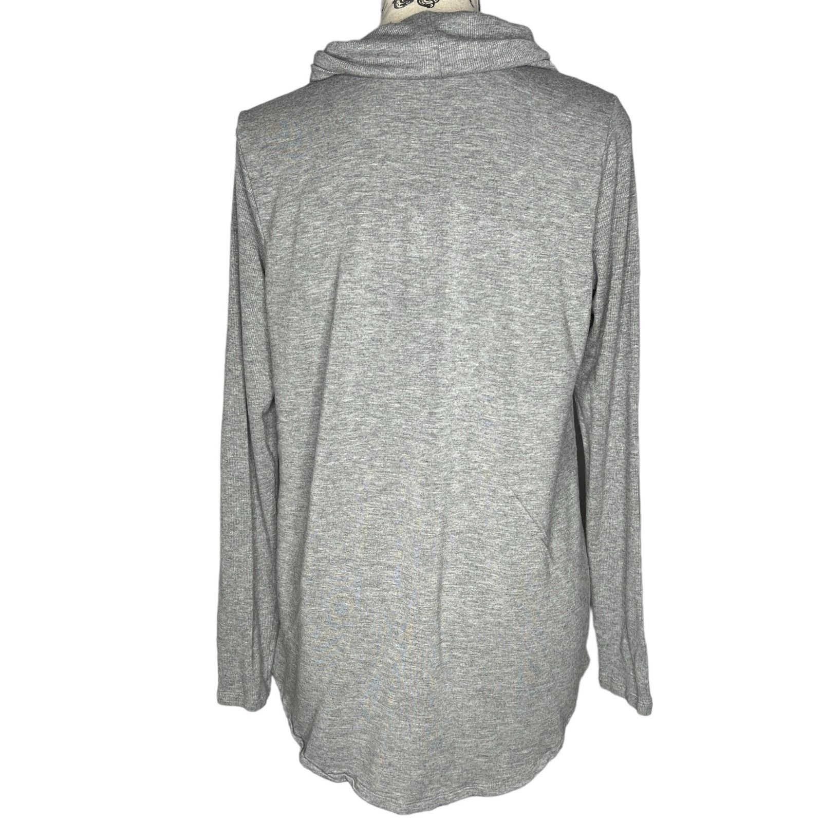 Tommy Hilfiger Ribbed Arm Long Sleeve Pullover Turtleneck Size M / US 6-8 / IT 42-44 - 4 Thumbnail