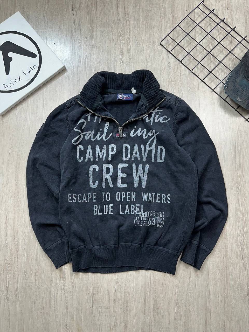 Camp David × Vintage Vintage Knitted Y2K Sweater Camp David Size US L / EU 52-54 / 3 - 2 Thumbnail