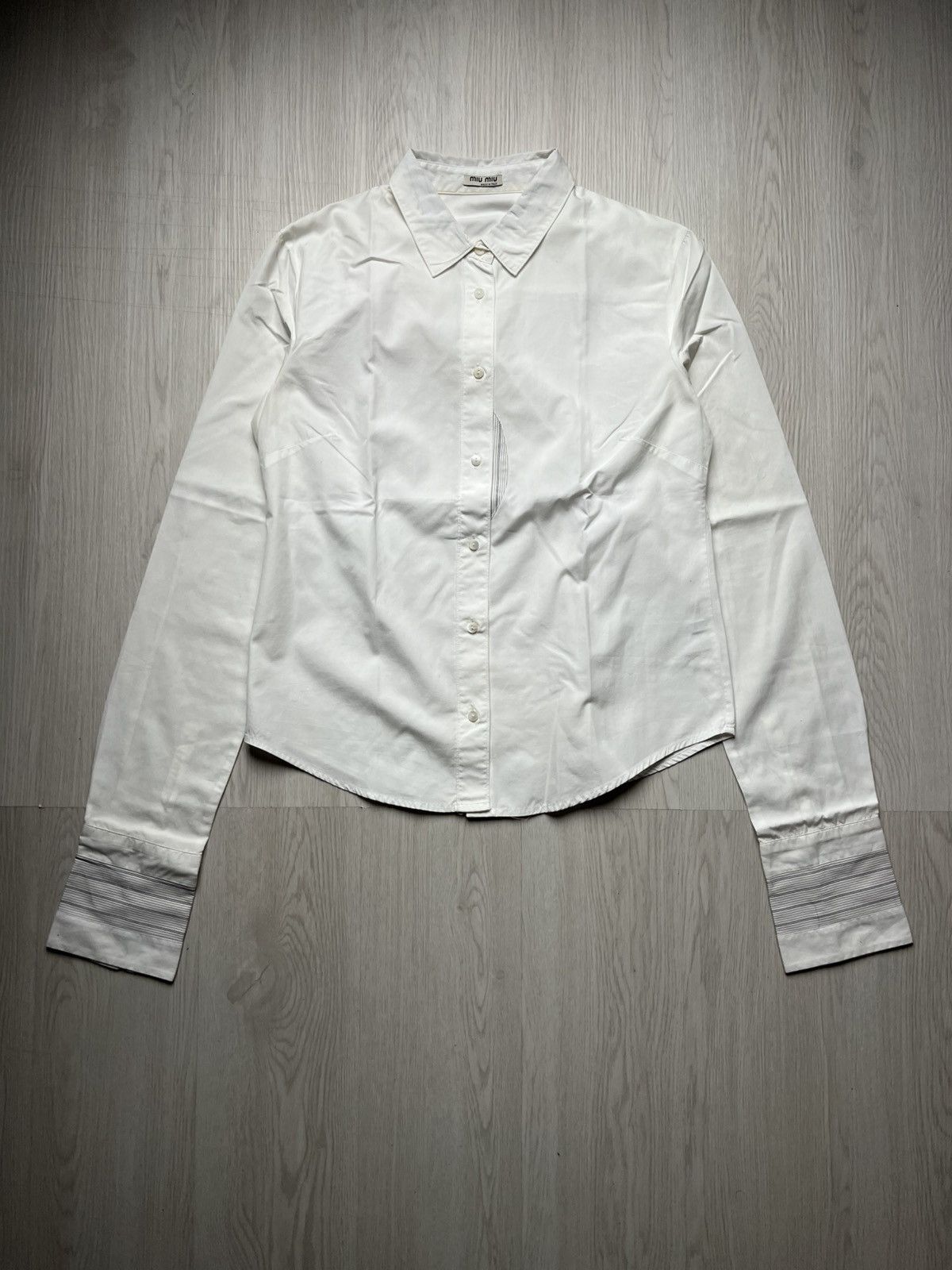 Miu Miu Vintage Miu Miu Shirt Size M / US 6-8 / IT 42-44 - 3 Thumbnail