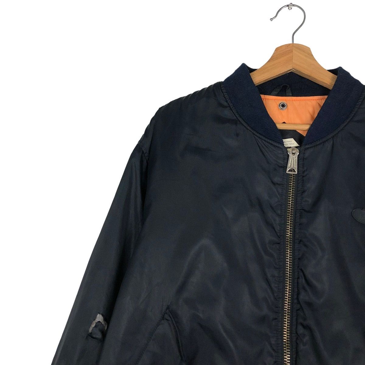 Japanese Brand 🔥RIOT RIOT AIR FORCE FLY BOMBER JACKET MIKITARY BIG LOGO Size US M / EU 48-50 / 2 - 8 Thumbnail