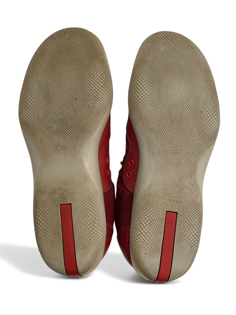 Prada Prada America Cup Red Low Top Sneakers Vintage Y2K Shoes Size US 7.5 / IT 37.5 - 8 Thumbnail