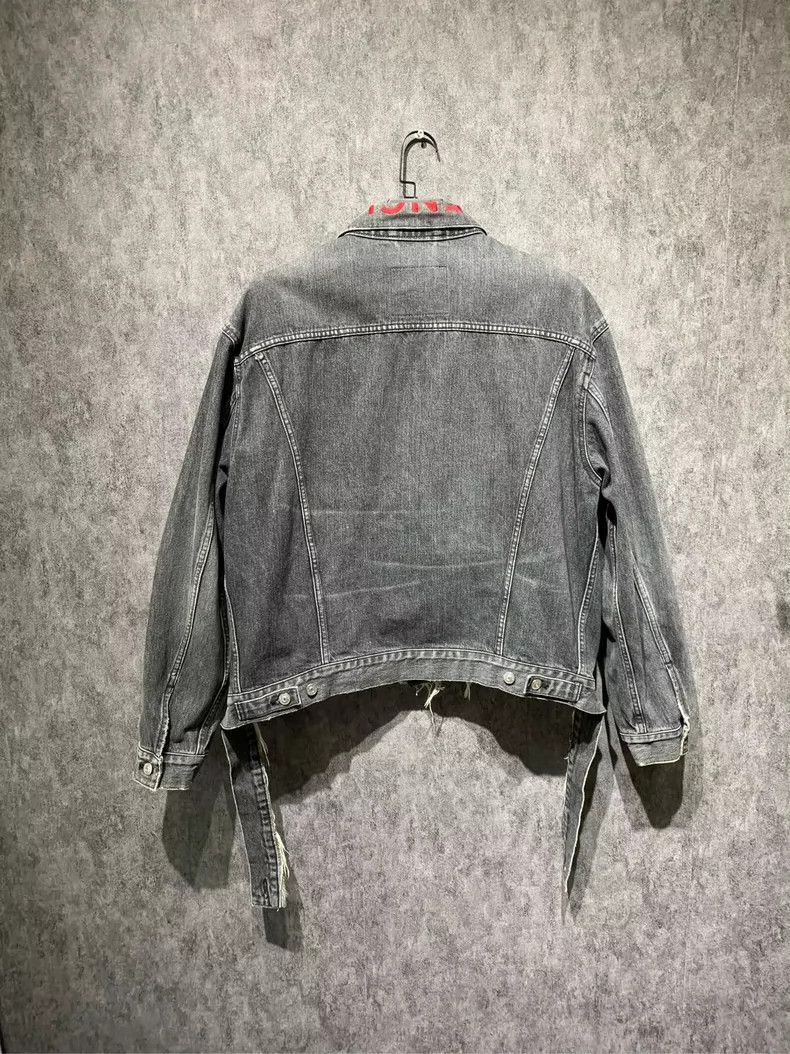 Balenciaga Balenciaga size 38 Ribbon Denim Jacket/Size 38 Size S / US 4 / IT 40 - 2 Thumbnail
