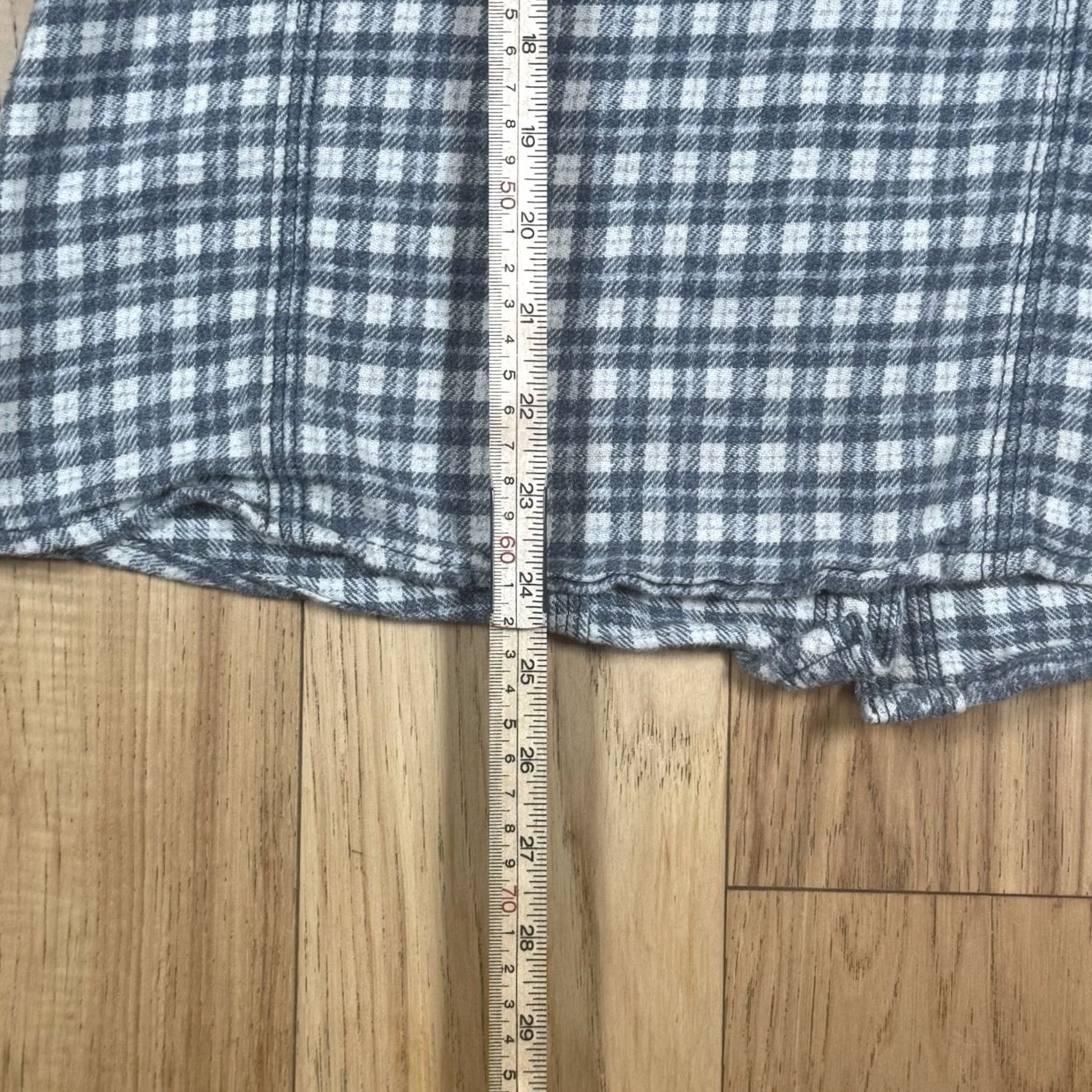 True Religion True Religion Shirt Mens M Blue Plaid Western Short Sleeve Pearl Snap Horseshoe Size US M / EU 48-50 / 2 - 8 Thumbnail