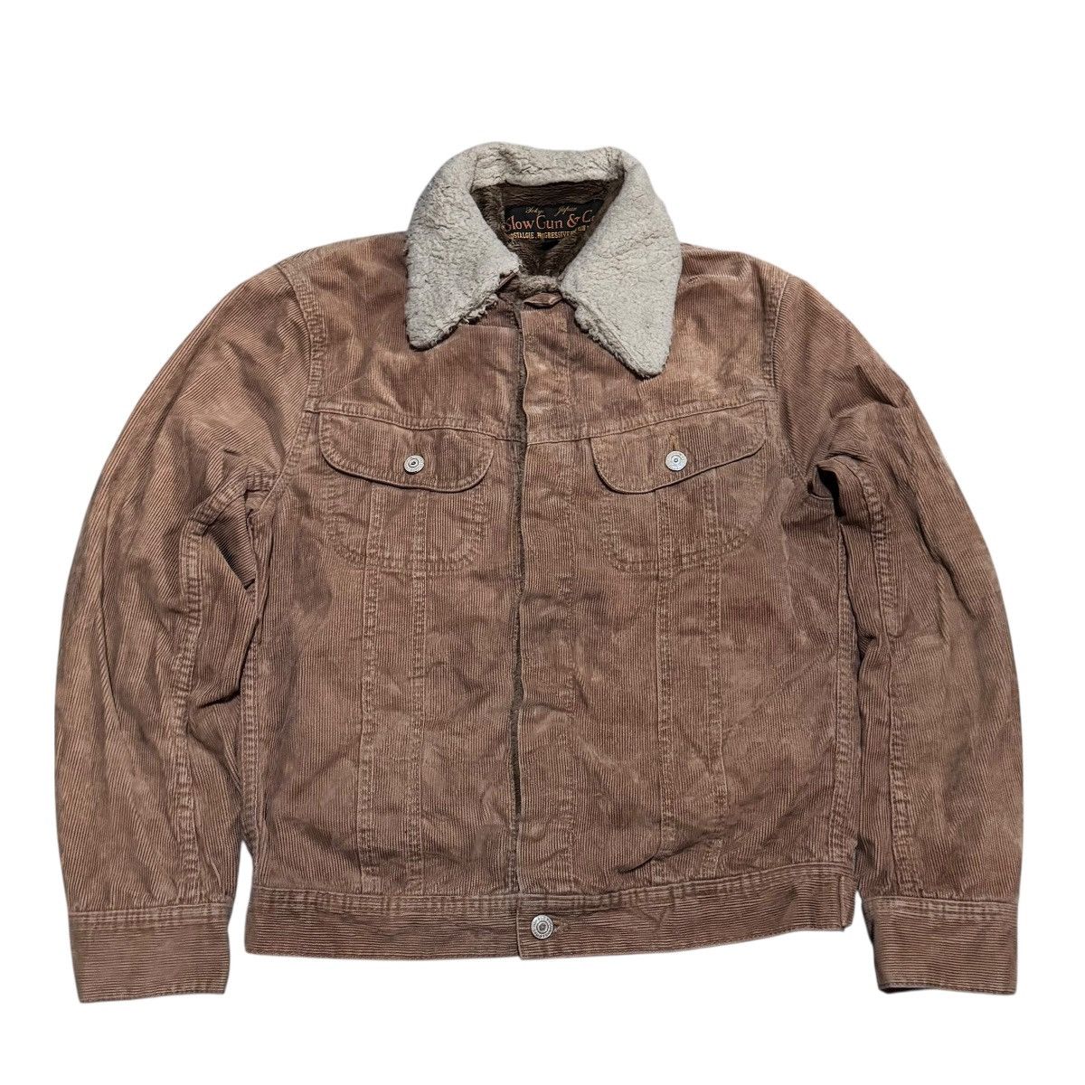 Japanese Brand Slow Gun Corduroy Jacket Size US S / EU 44-46 / 1 - 1 Thumbnail