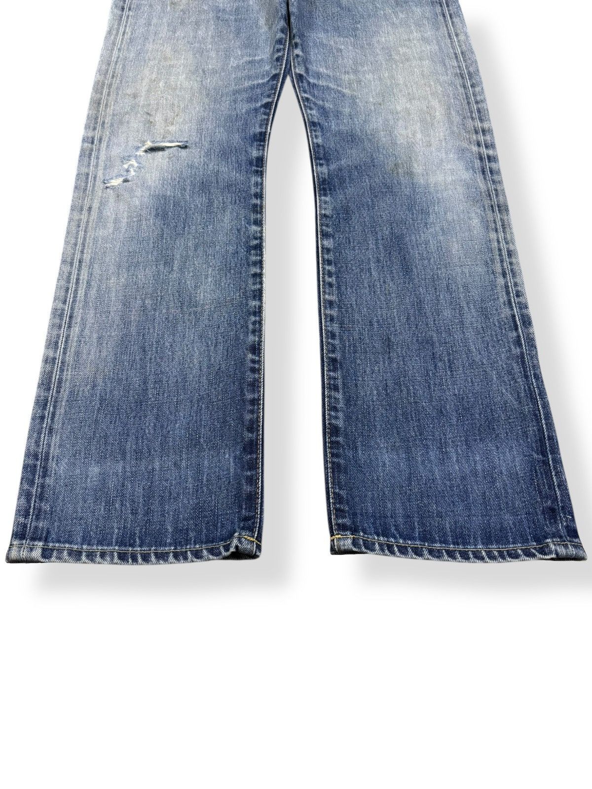 Ralph Lauren Vintage Ralph Lauren Slim Straight Distressed Grunge Jeans Size US 32 / EU 48 - 7 Thumbnail