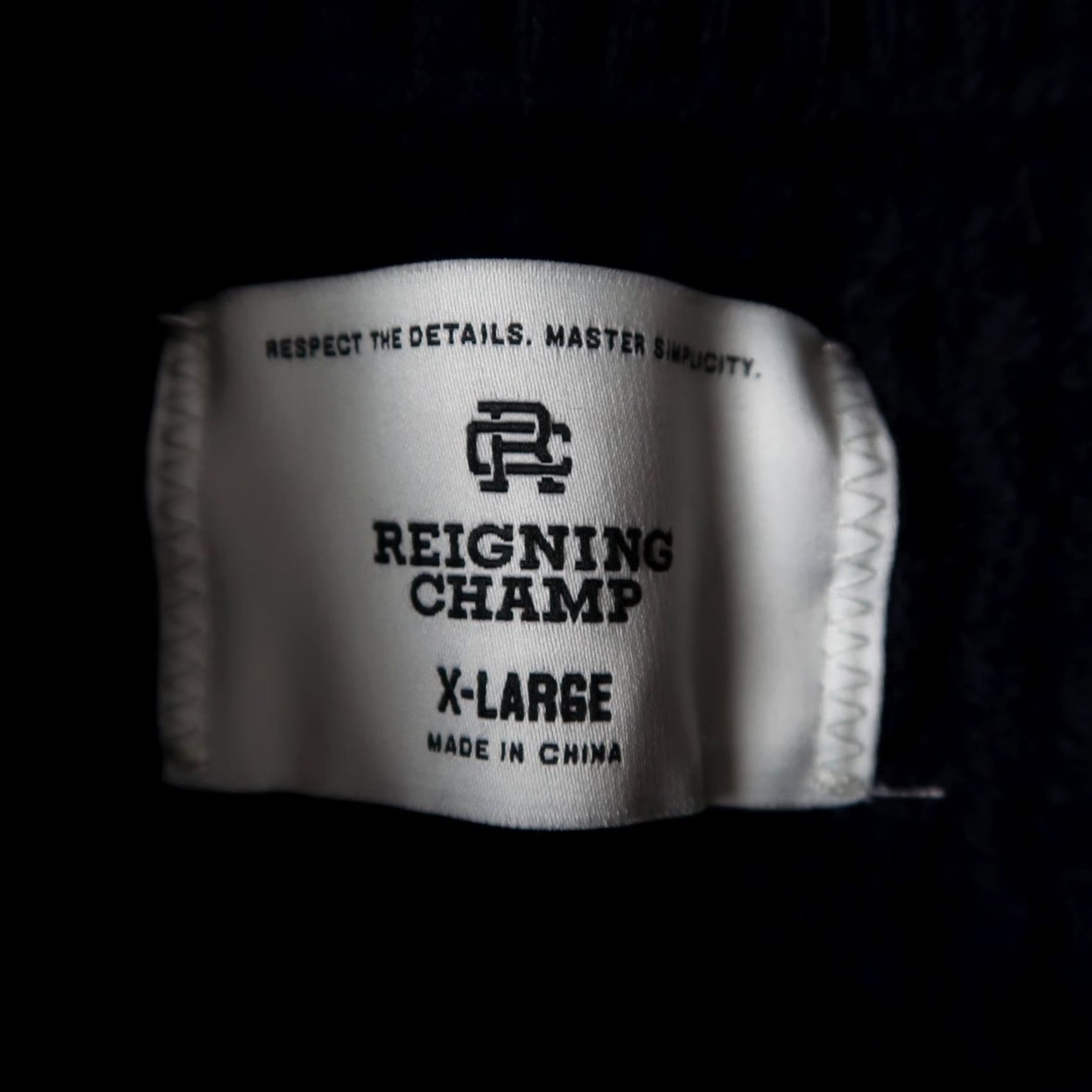Reigning Champ Reigning Champ Sweatshirt Men XL Blue Wool Honeycomb Crewneck Chunky Pullover Size US XL / EU 56 / 4 - 7 Thumbnail
