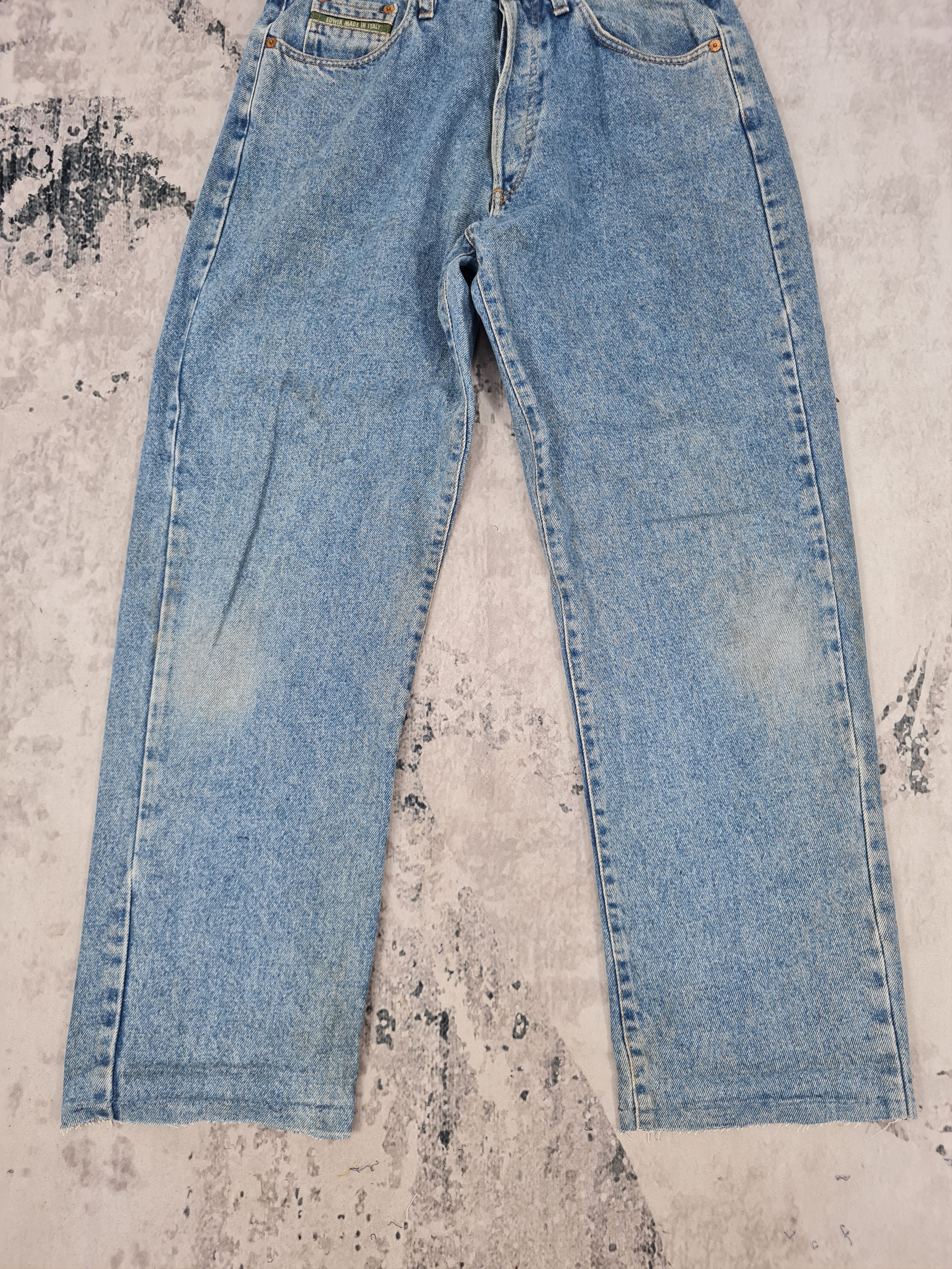 Edwin Vtg EDWIN High Rise Baggy Cut Size 30x29.5 Jeans JB0126 Size 30" / US 8 / IT 44 - 5 Thumbnail