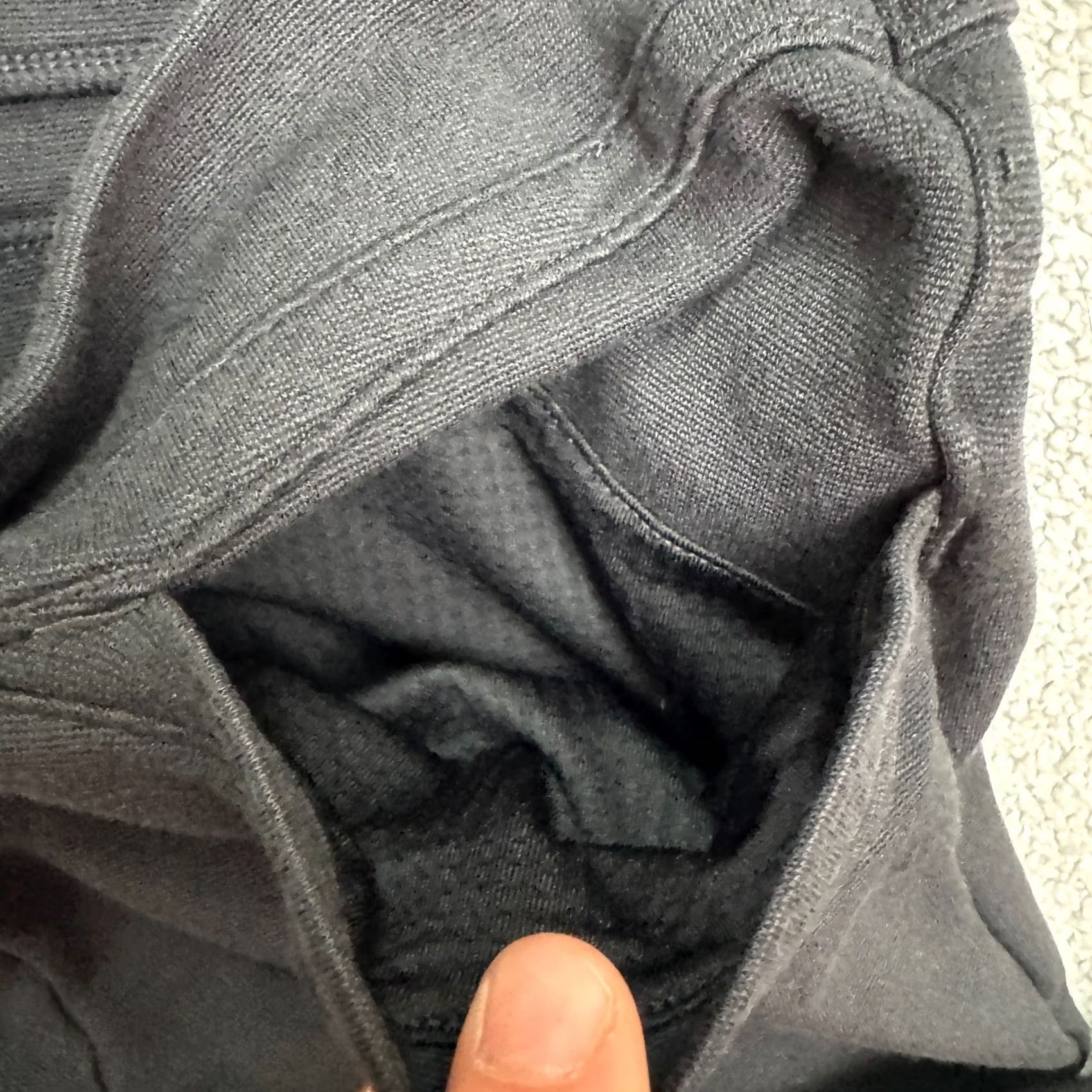 Prana Prana Monte Baldo Leggings Pants Womens Medium Black Stretch Pockets Slim Fit Active Sports Athleisure Modern Drawstring? Size 32" / US 10 / IT 46 - 7 Thumbnail