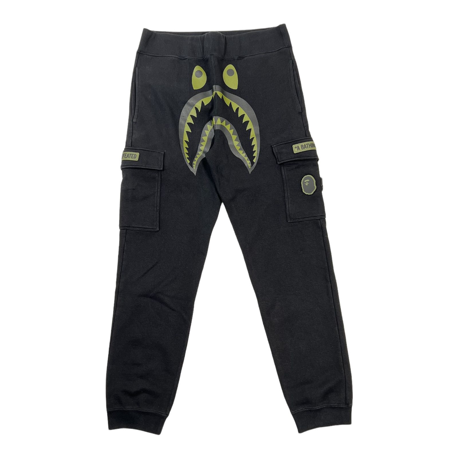 image of Bape X Undefeated Shark Cargo Sweatpants, Men's (Size 36)