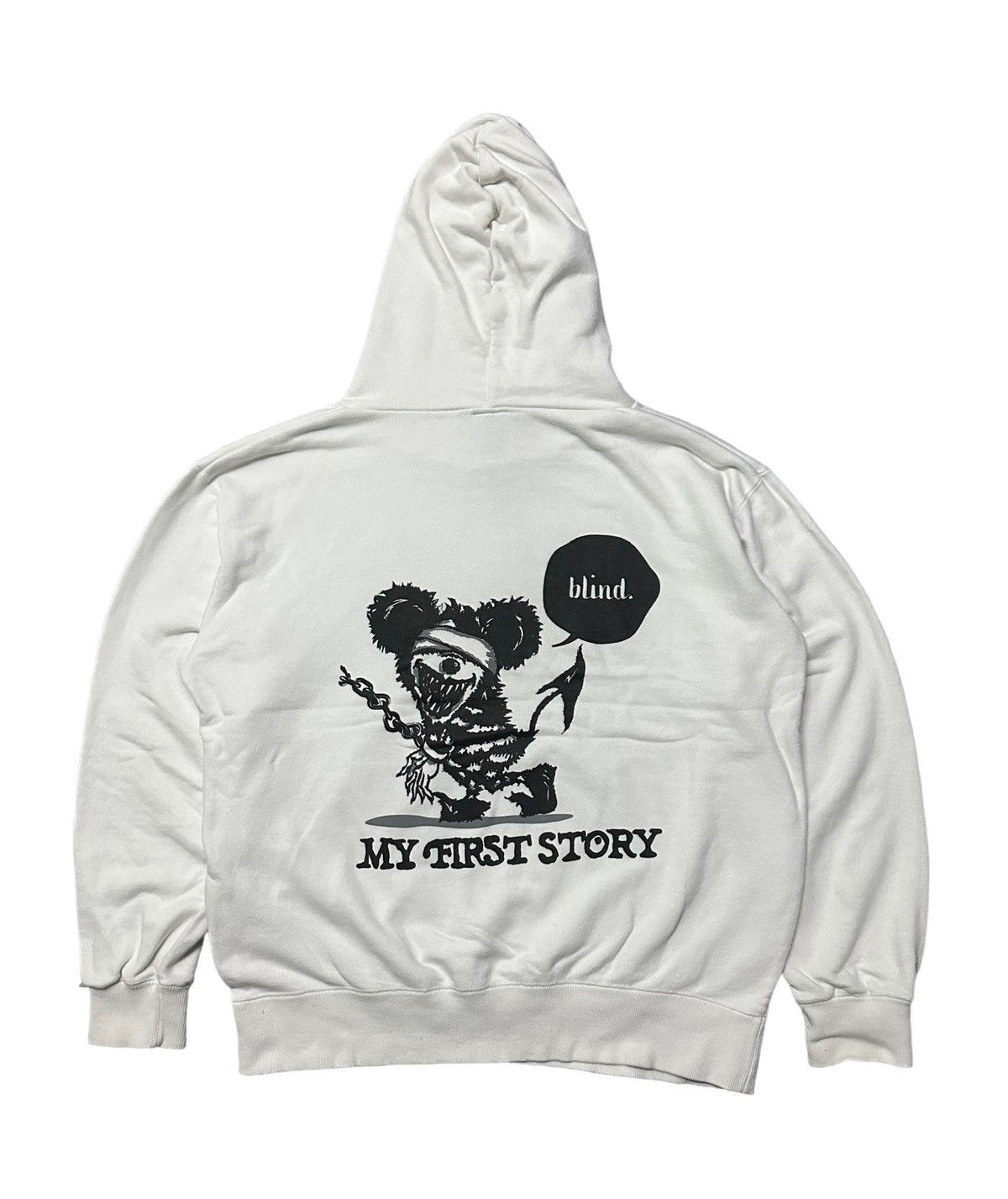 Japanese Brand My first story blind pullover hoodie Size US XL / EU 56 / 4 - 5 Thumbnail