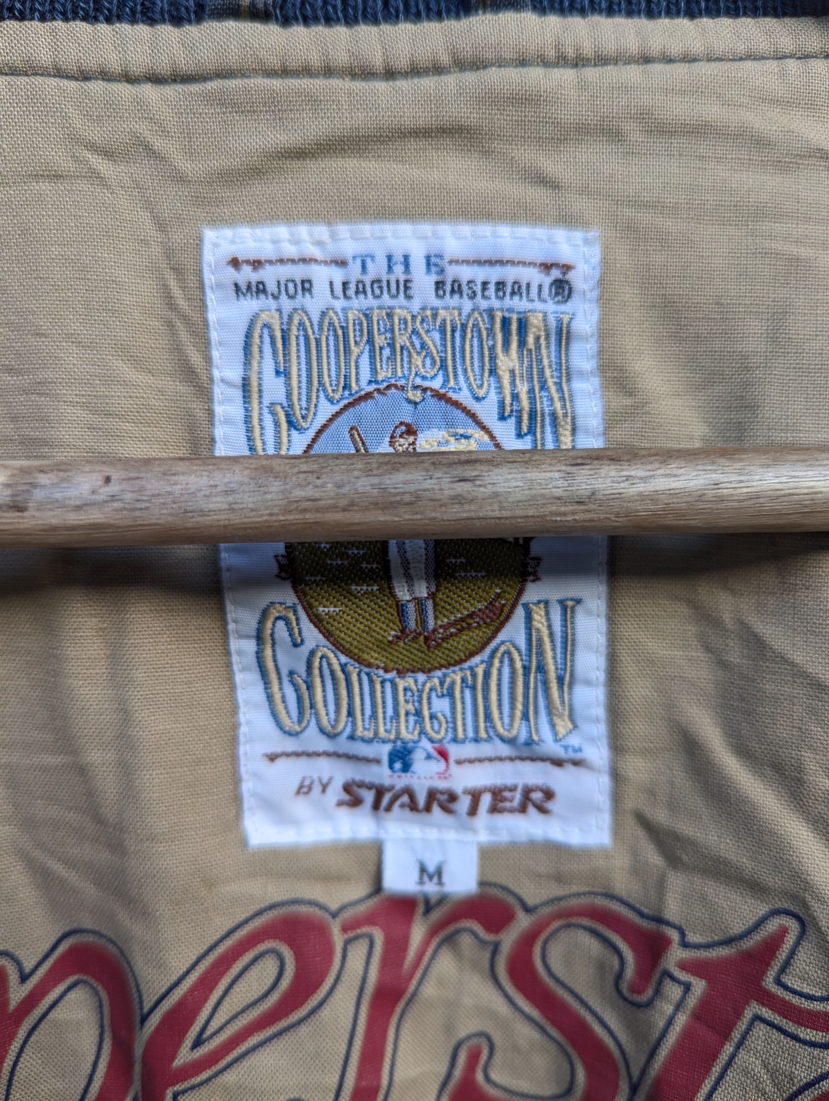 Cooperstown Collection NY STARTER COOPERSTOWN COLLECTION BASEBALL SWEATER Size US M / EU 48-50 / 2 - 12 Thumbnail