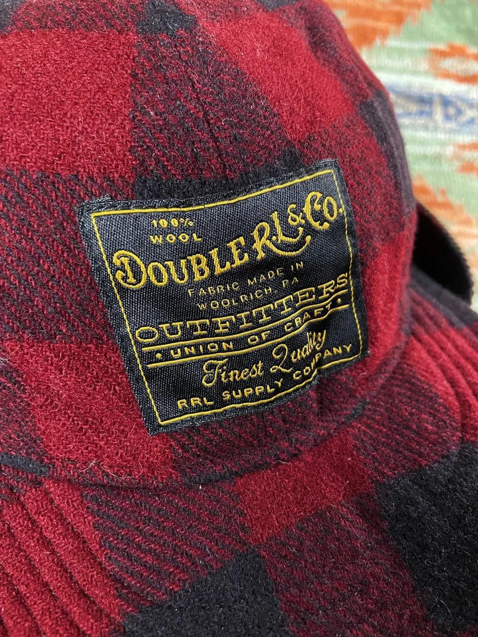 RRL Ralph Lauren × Ralph Lauren RRL Ralph Lauren Wool Tweed Corduroy ear protected Hat Cap Size ONE SIZE - 2 Thumbnail