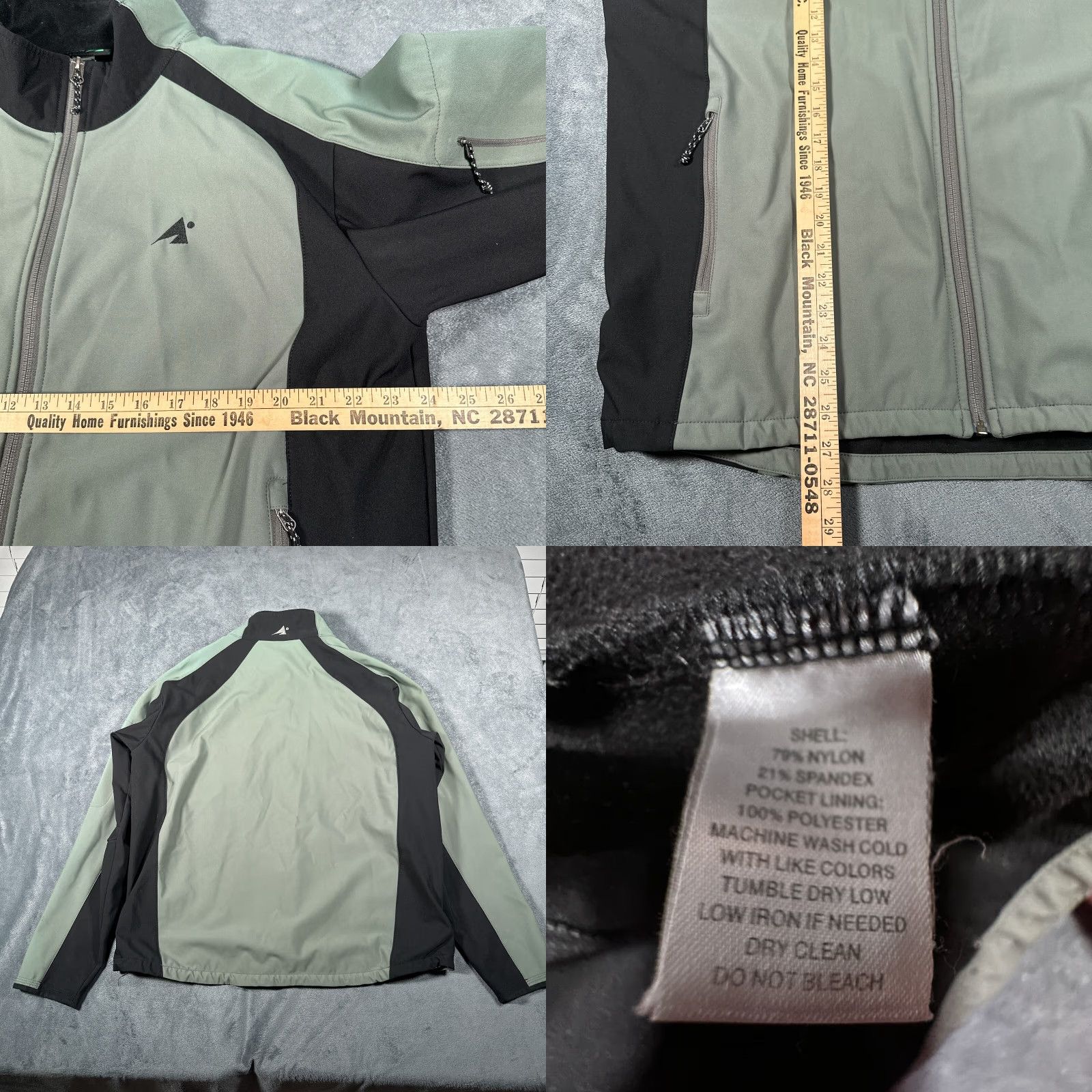 Eastern Mountain Sports EMS Eastern Mountain Sports Jacket Mens Extra Large Green Black Soft Shell Hike Size US XL / EU 56 / 4 - 8 Thumbnail