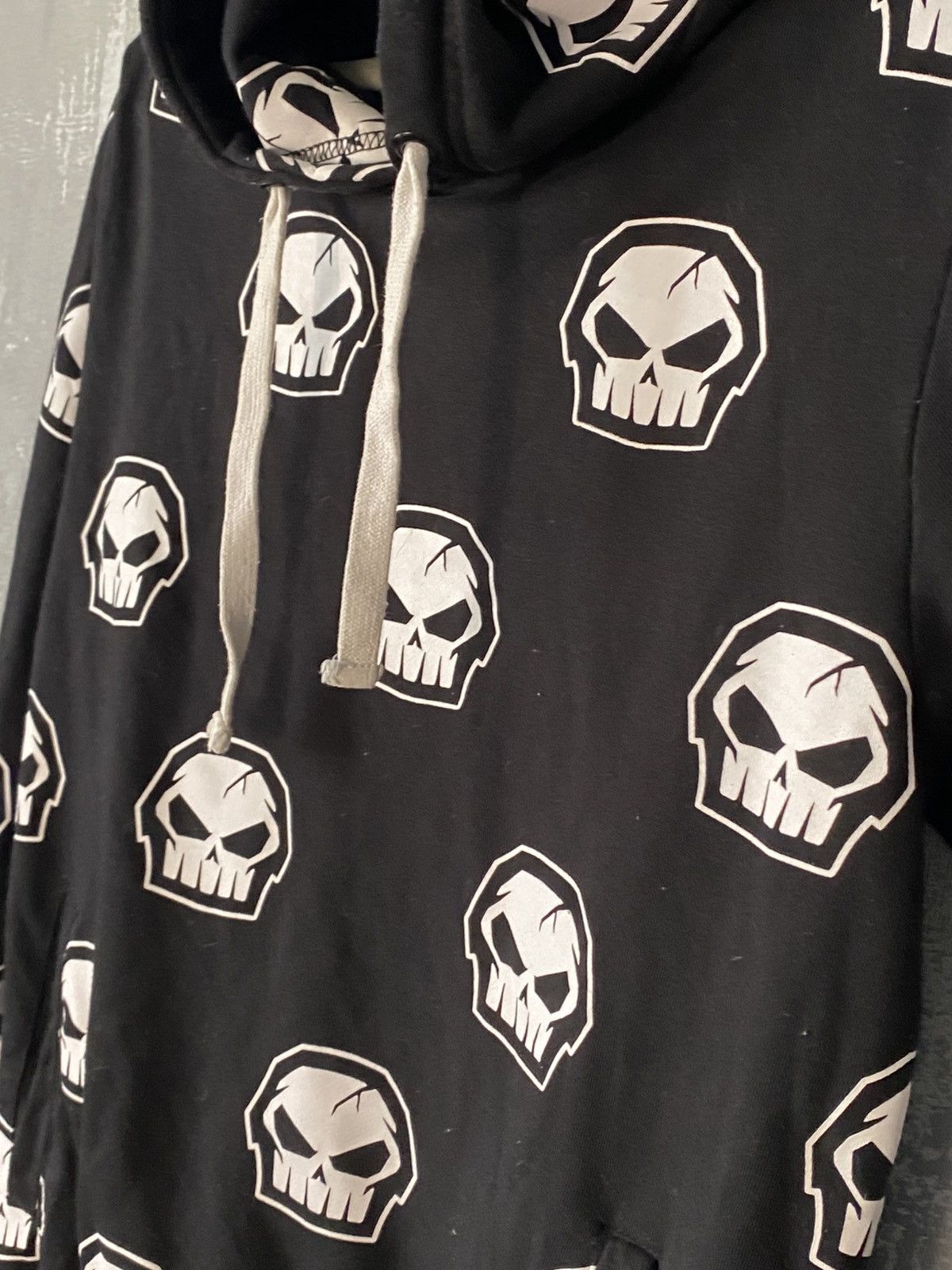 No Fear Vintage Skull Balenciaga Style Rap No Fear Hoodie 90s Size US S / EU 44-46 / 1 - 3 Thumbnail