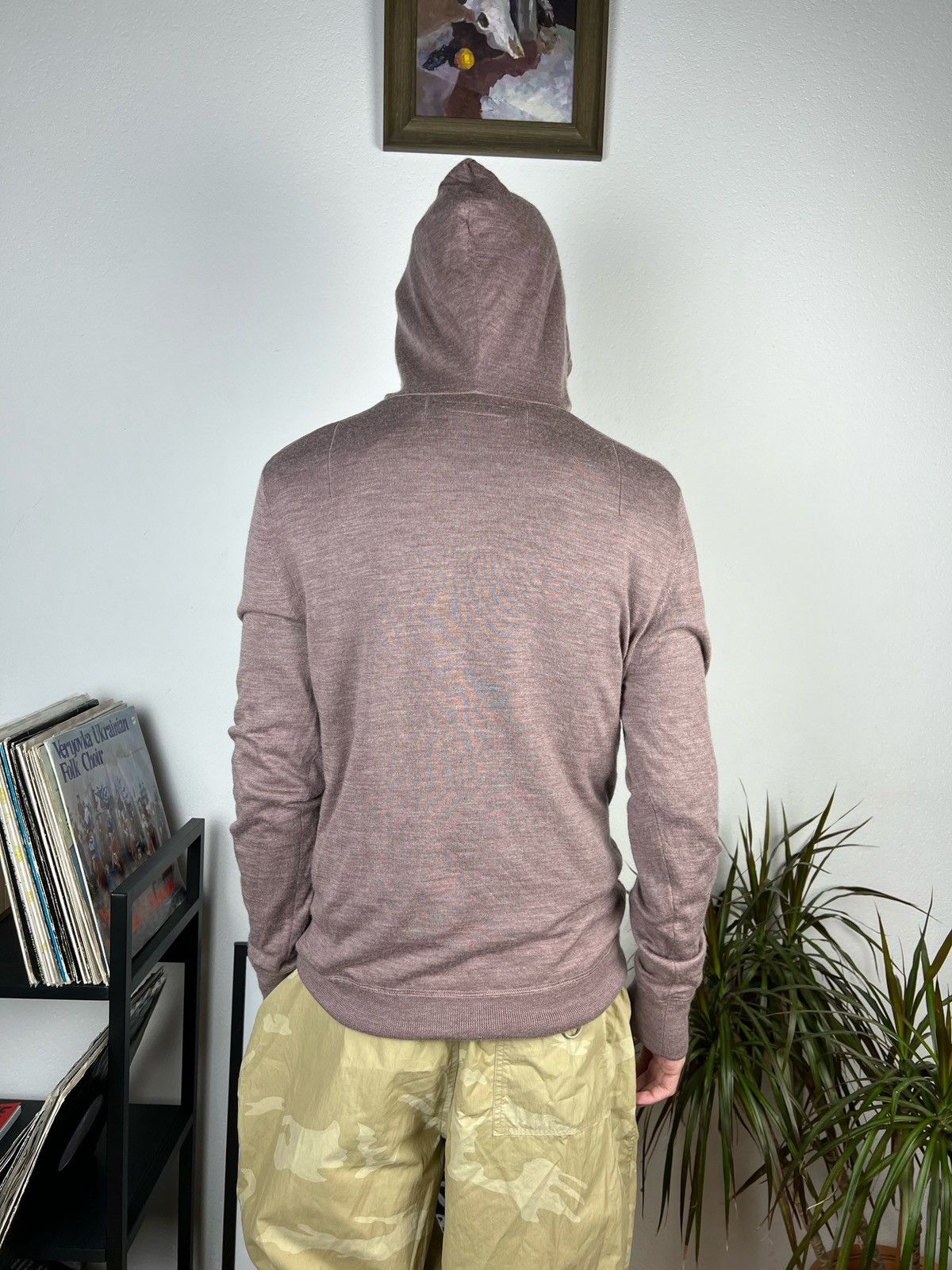Allsaints All saints Merino wool Hoodie Size US L / EU 52-54 / 3 - 18 Thumbnail