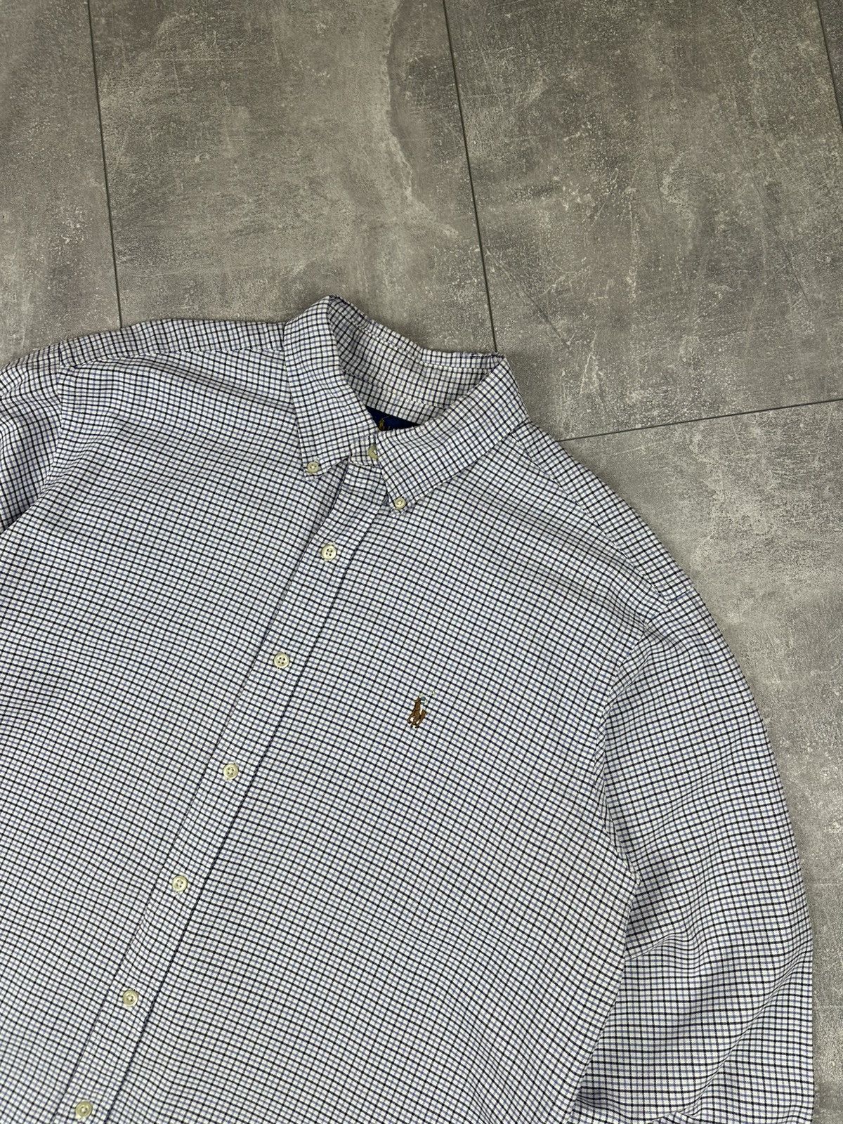 Polo Ralph Lauren Polo Ralph Lauren Checked Shirt Button Up Small Logo Size US XL / EU 56 / 4 - 2 Thumbnail