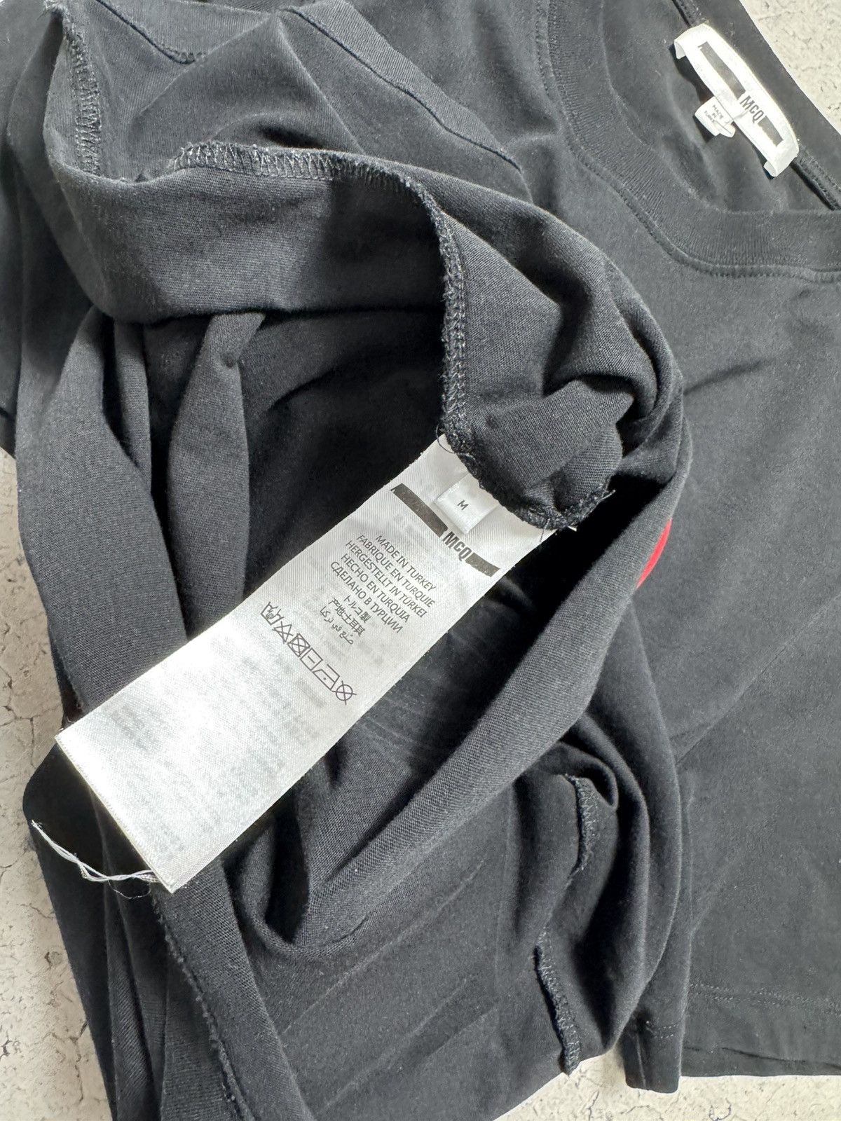 Alexander McQueen Alexander Mcqueen MCQ Black T-Shirt Size M Size US M / EU 48-50 / 2 - 9 Thumbnail