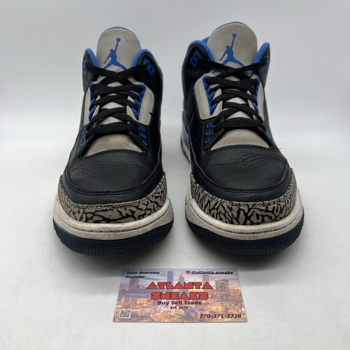 Jordan Brand Air Jordan 3 sport blue Size US 10.5 / EU 43-44 - 2 Thumbnail